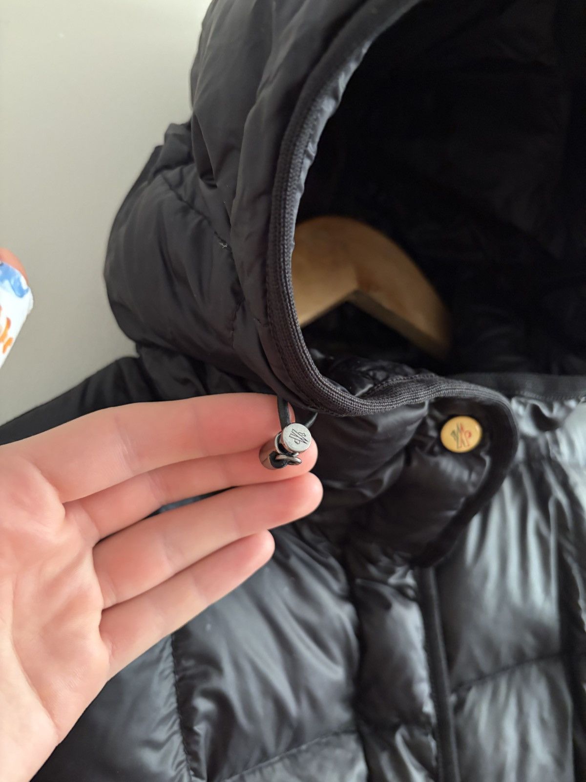 Moncler Moncler Black Quilted Hooded Puffer Down Jacket Size M / US 6-8 / IT 42-44 - 7 Thumbnail