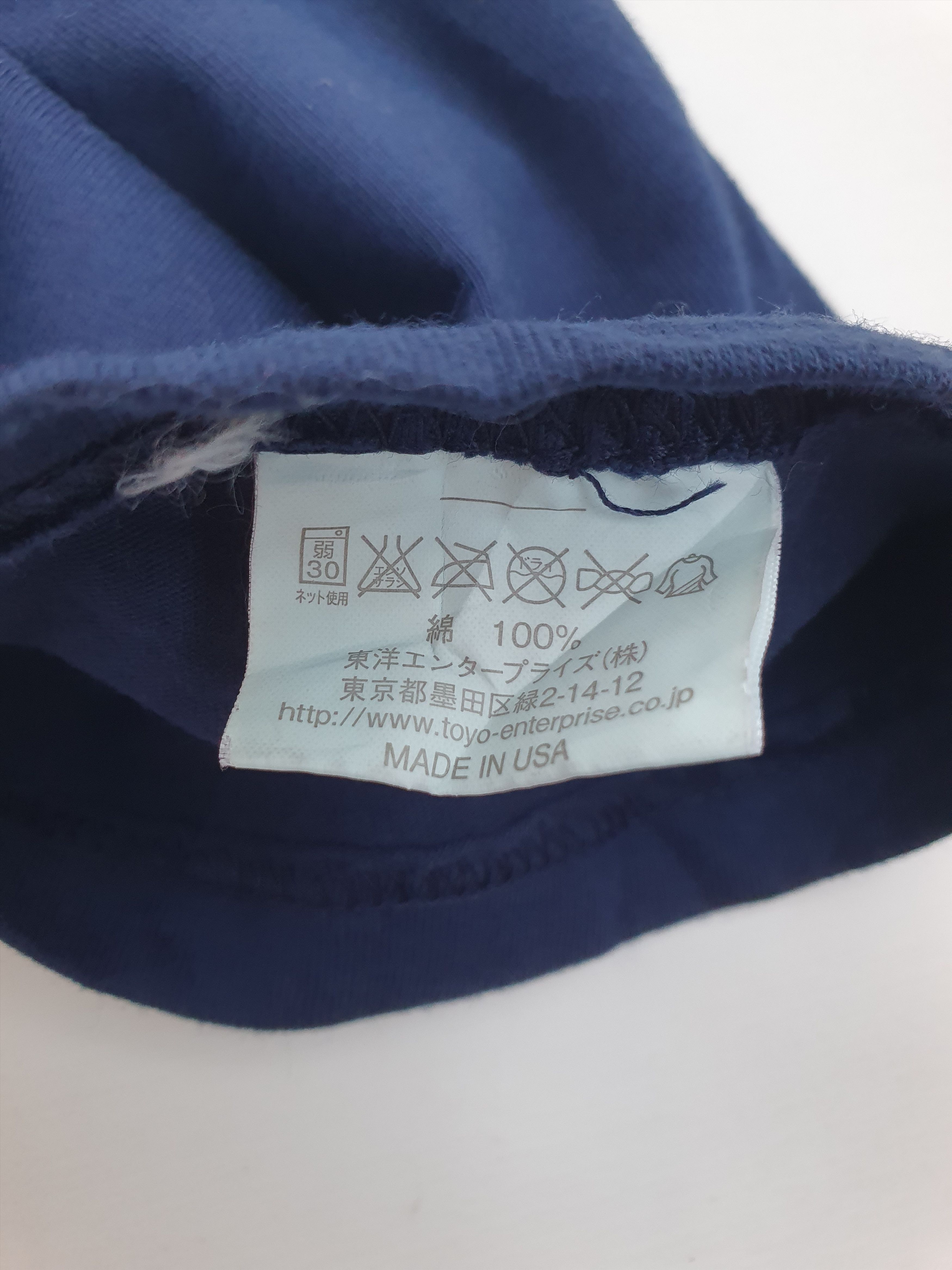 Buzz Rickson's × Hysteric Glamour × Toyo Enterprises Super Hysteric navy t-shirt Size US S / EU 44-46 / 1 - 4 Thumbnail