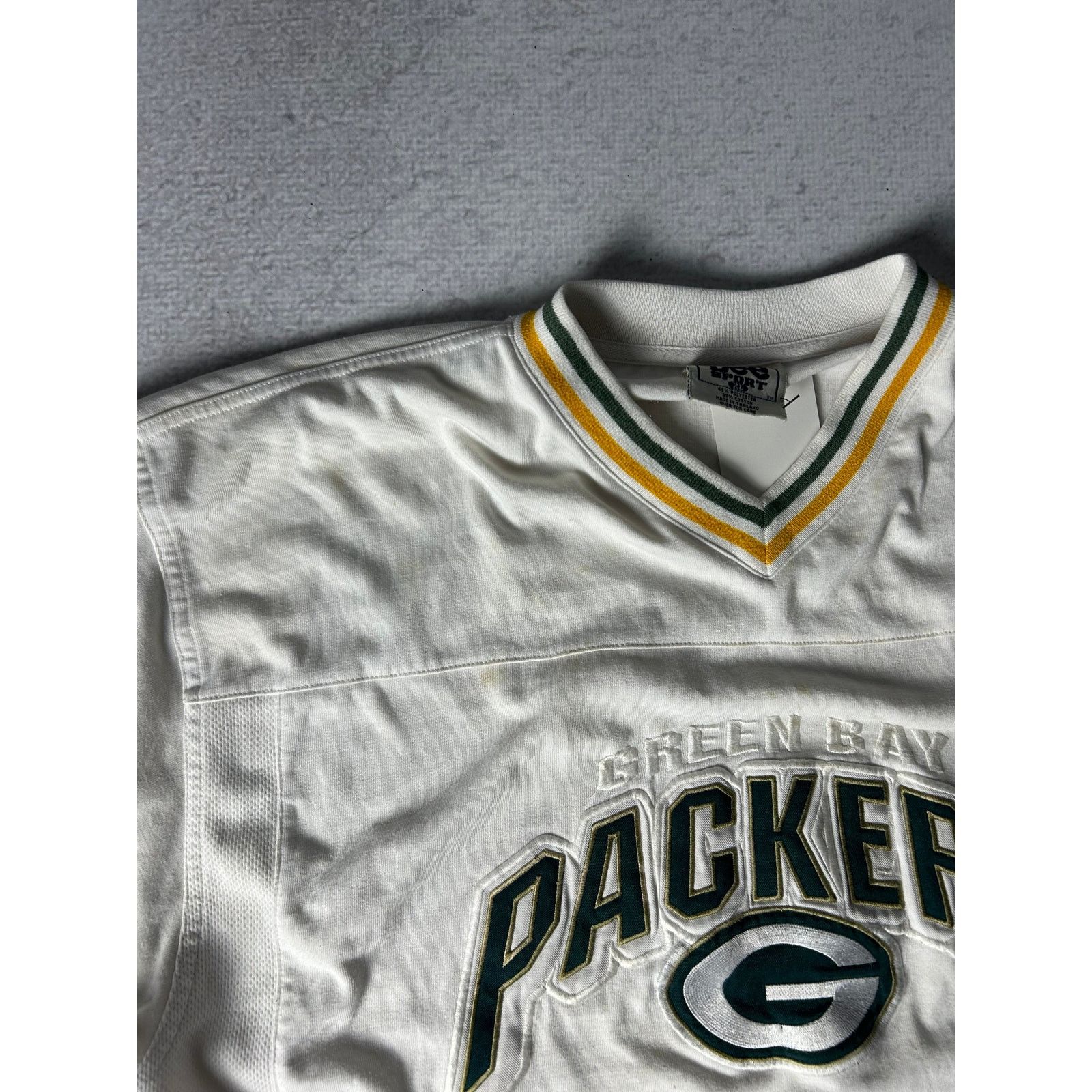 NFL Vintage NFL Green Bay Packers White Sweatshirt - Men's XL Size US XL / EU 56 / 4 - 5 Thumbnail