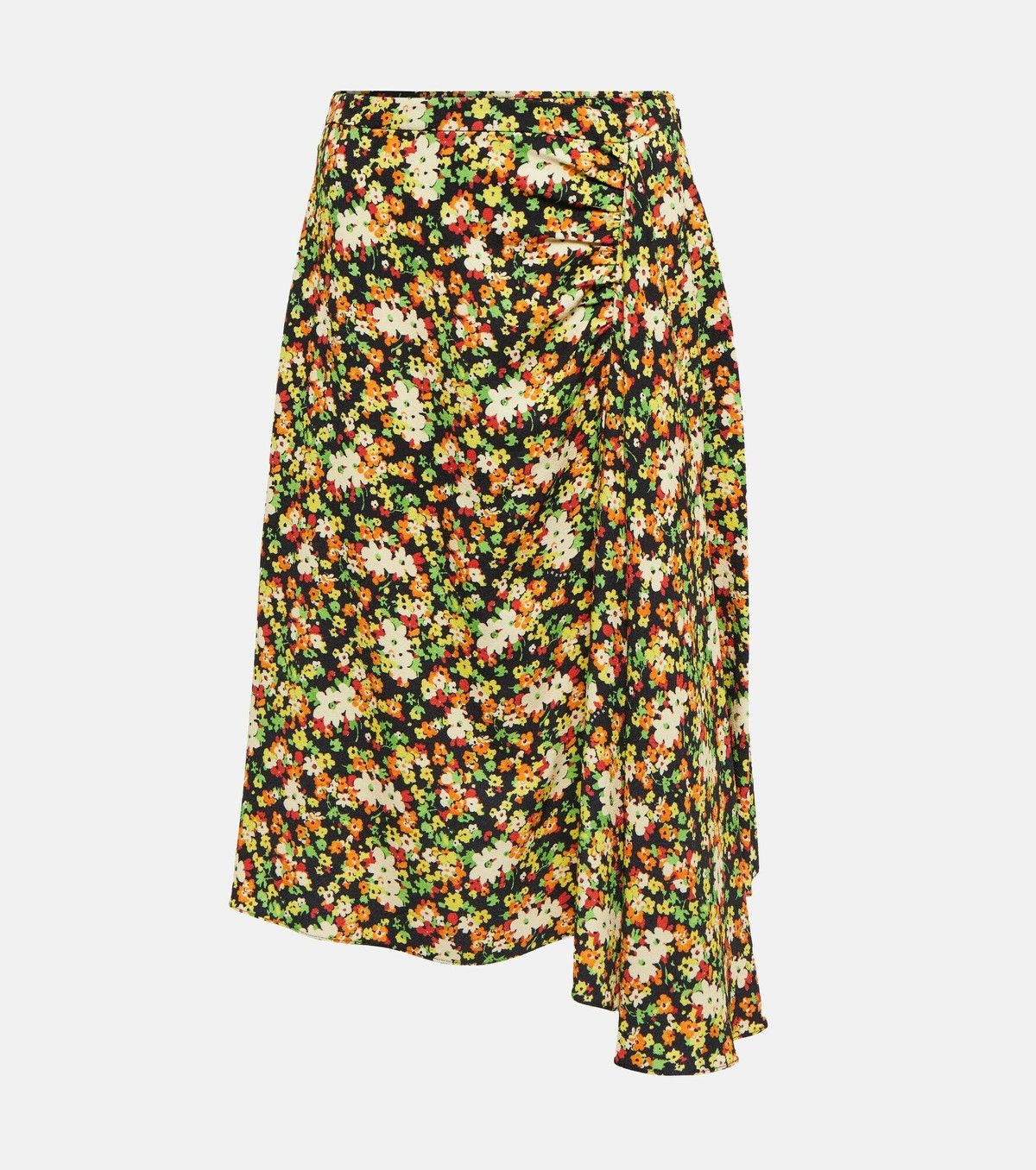Marni o1y1125 Midi Skirt in Multicolor Size 32" / US 10 / IT 46 - 1 Thumbnail
