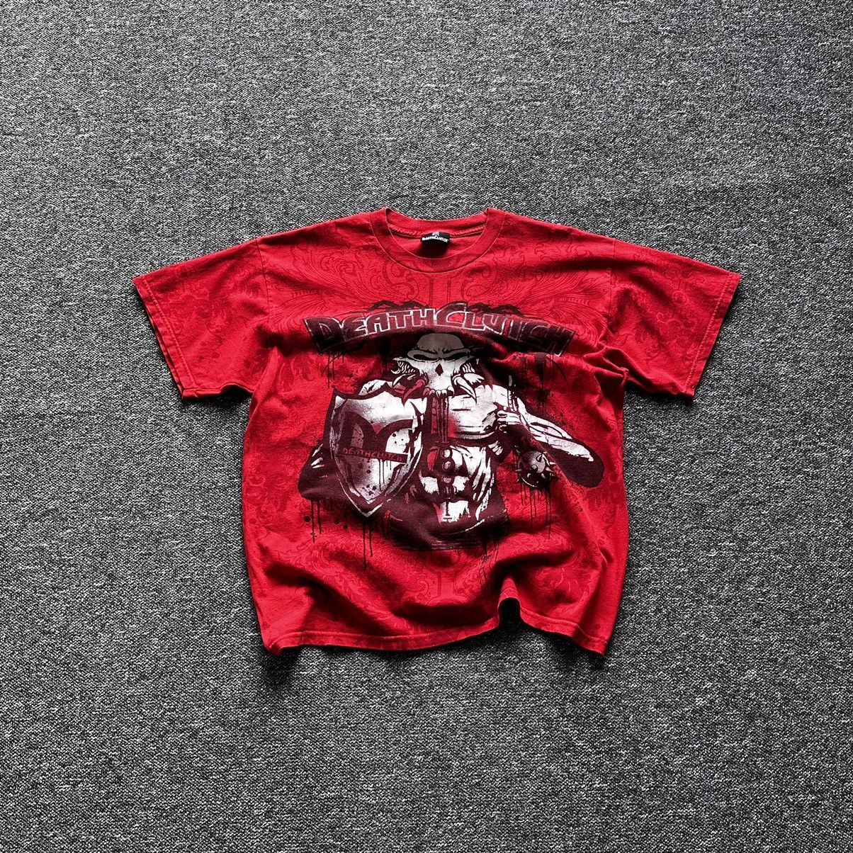 Affliction × Vintage Vintage death clutch fullprint vintage avantgarde skill tee Size US XL / EU 56 / 4 - 1 Thumbnail