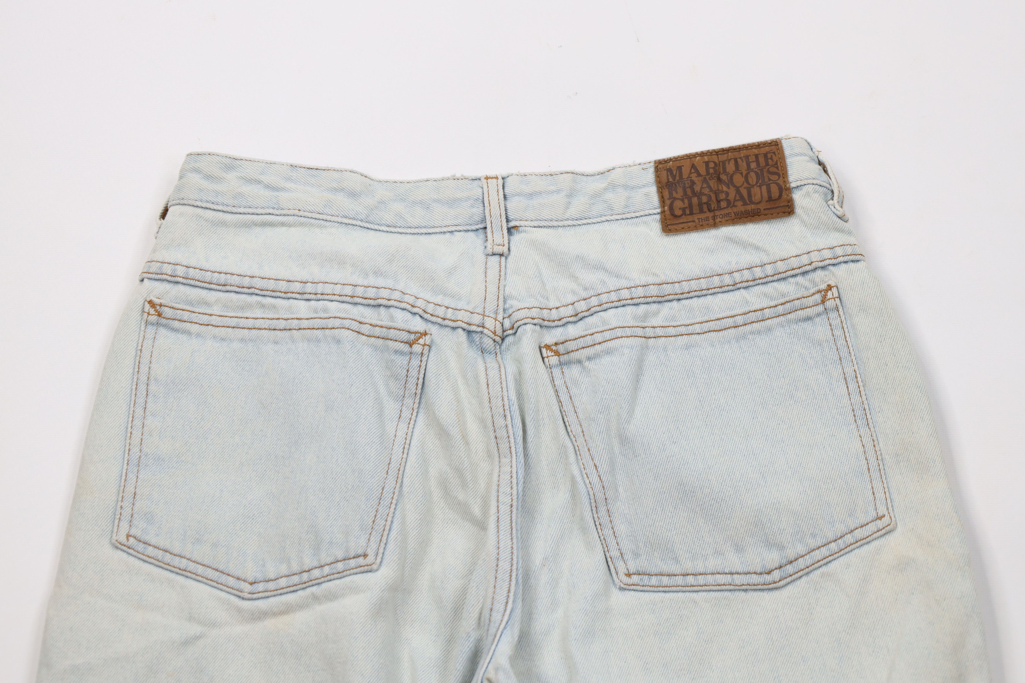 Marithe + Francois Girbaud Vintage 80s Marithe Francois Girbaud Tapered Leg Jeans USA Size US 30 / EU 46 - 12 Thumbnail
