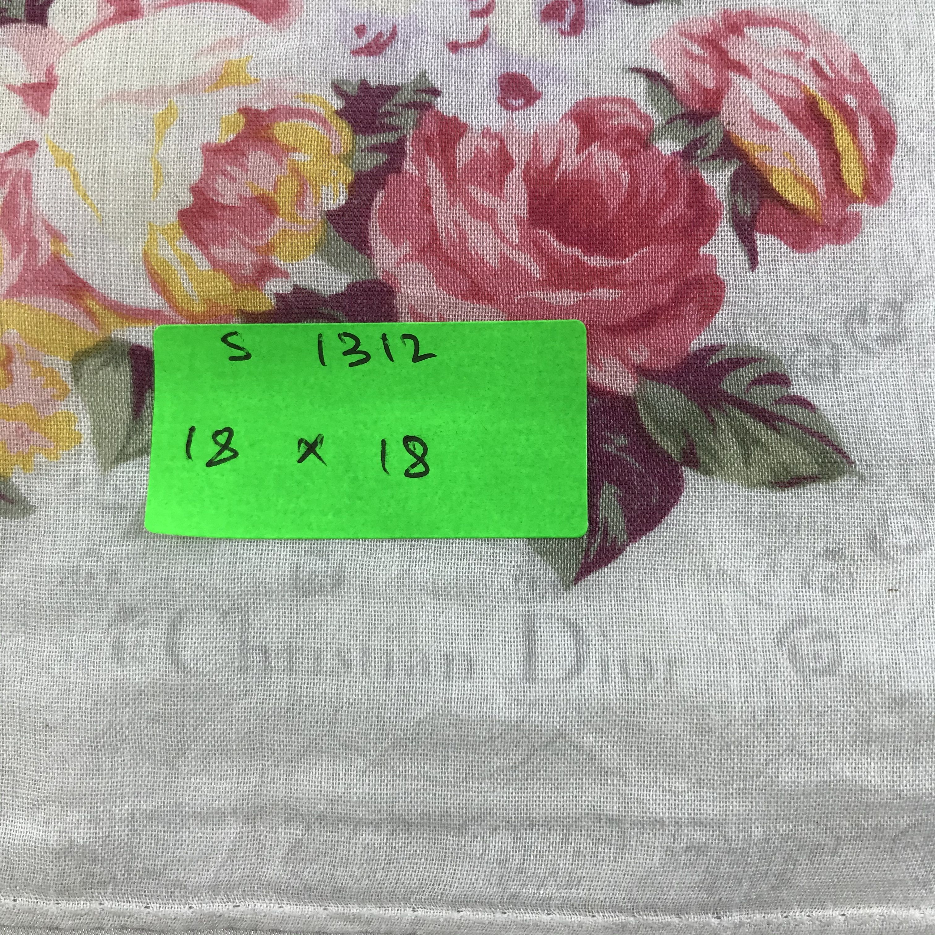 Christian Dior Monsieur × Vintage Christian Dior Bandana / Handkerchief / Neckerchief - S1312 Size ONE SIZE - 5 Thumbnail
