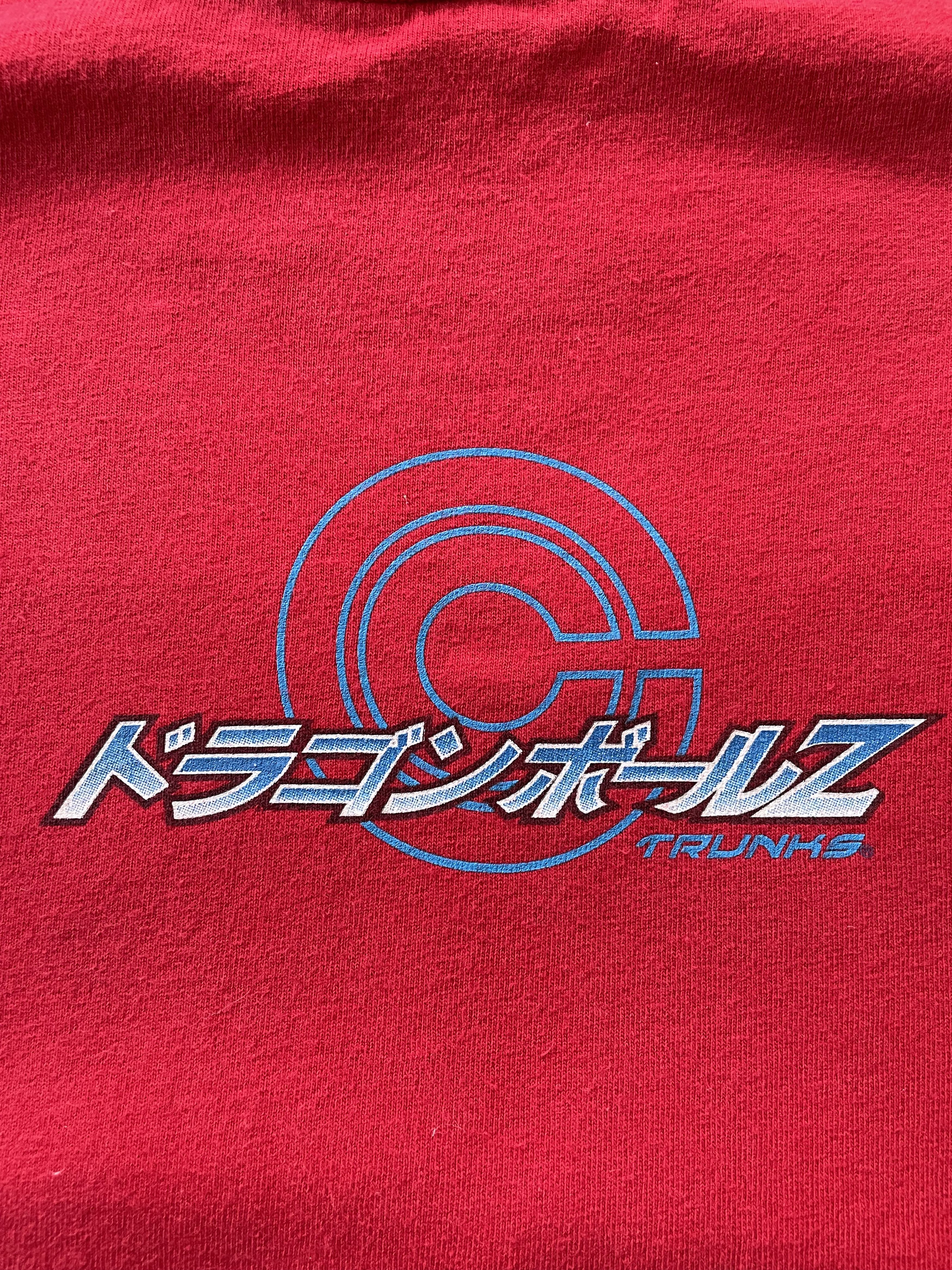 Anime Vintage 2001 Dragon Ball Z Future Trunks T-shirt Red Size US M / EU 48-50 / 2 - 4 Thumbnail