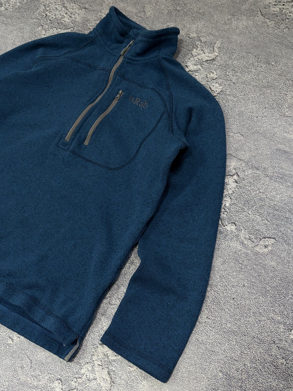 Rab Rab Quest Pull-On Half Zip Fleece Midlayer Blue Men's M Size US M / EU 48-50 / 2 - 5 Thumbnail