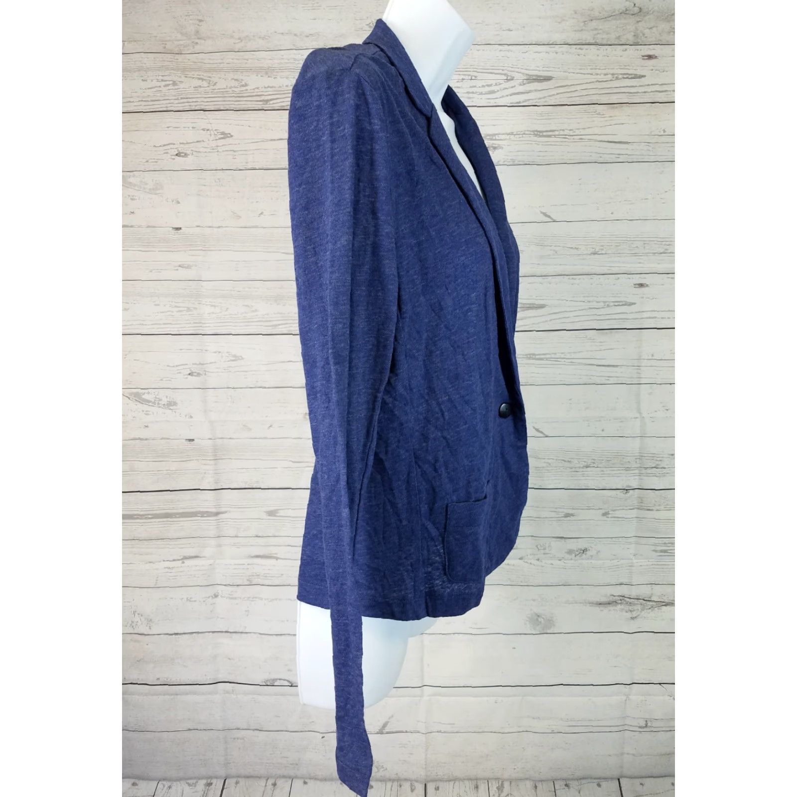 Victoria's Secret Victoria's Secret Cardigan Womens Small Blue Cotton Blend Long Sleeve Size S / US 4 / IT 40 - 3 Thumbnail