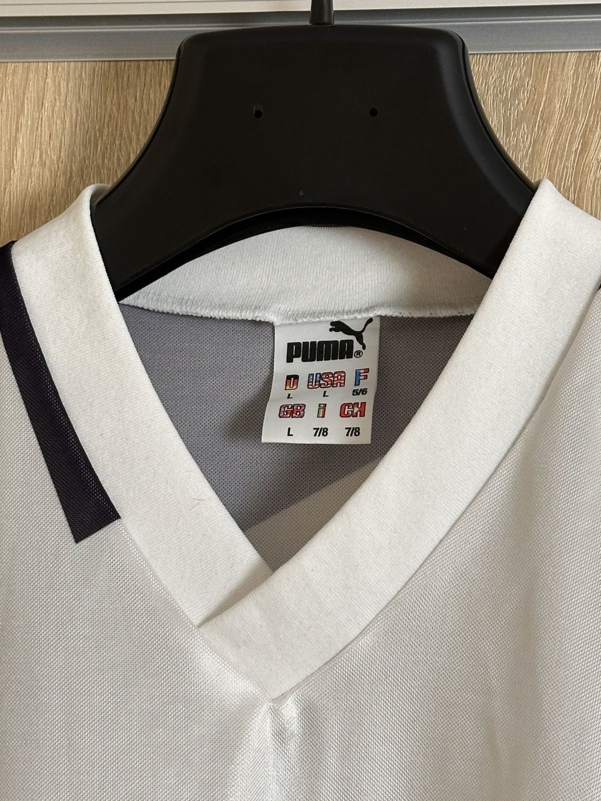 Puma 🔥 Puma Vintage Football Soccer Template 90's Shirt Jersey Size US L / EU 52-54 / 3 - 3 Thumbnail