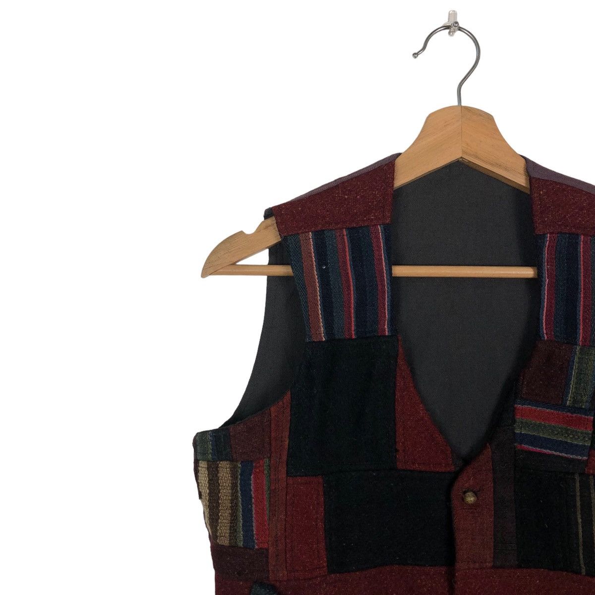 Japanese Brand 🔥Vintage Waist Coats Tartan Design Inspire Kapital Japan Size US M / EU 48-50 / 2 - 7 Thumbnail