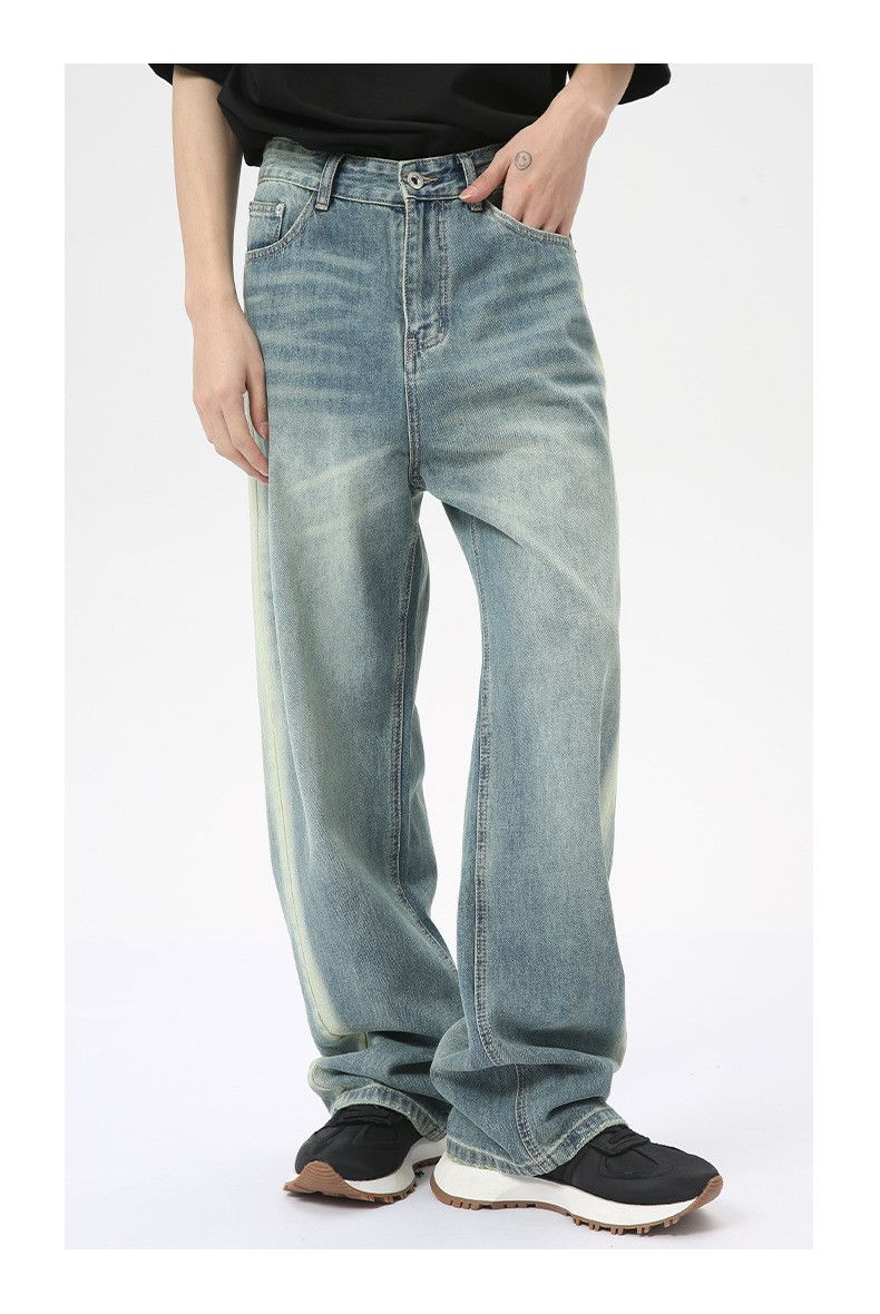 Vintage American high street gradient loose straight leg jeans Size US 32 / EU 48 - 2 Thumbnail