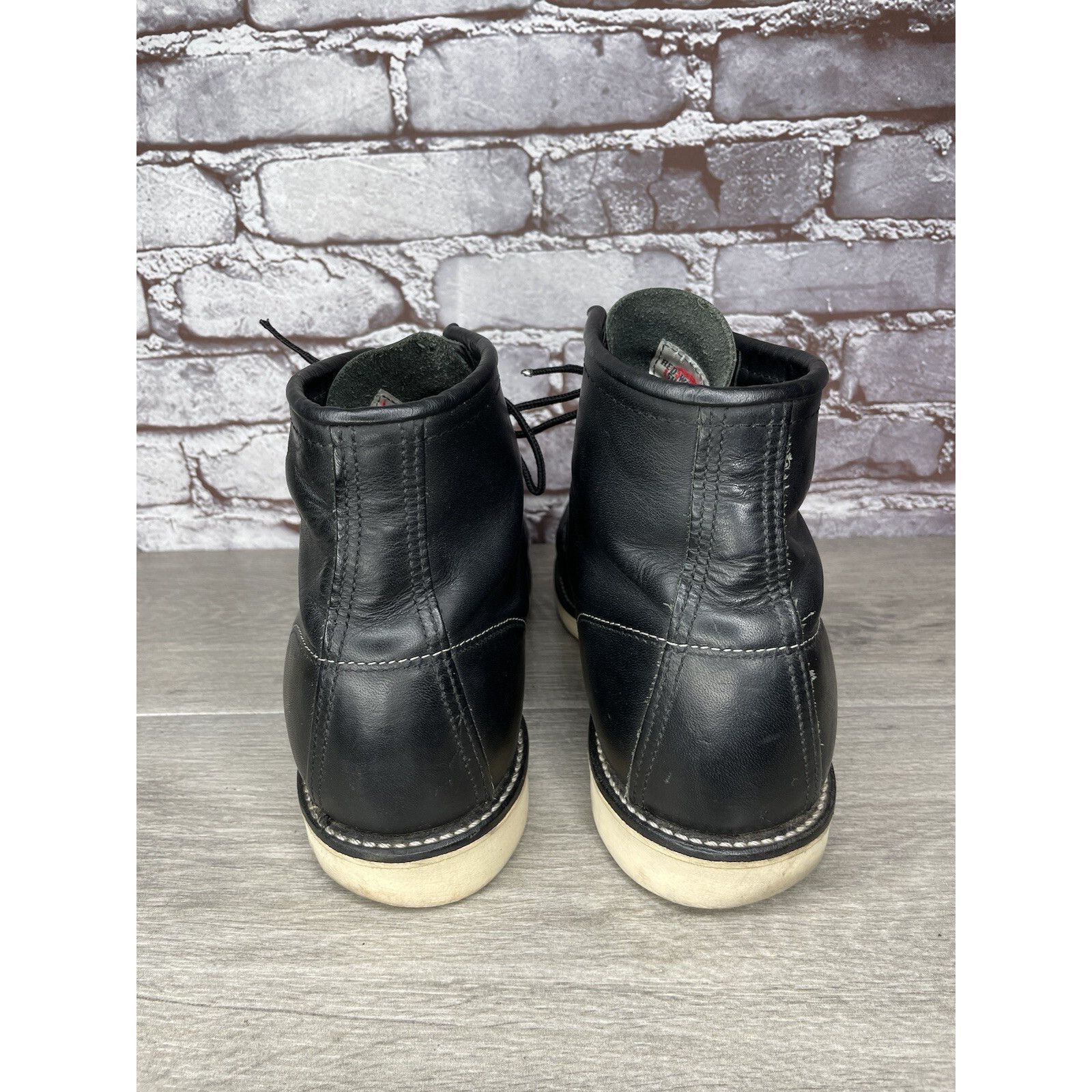 Red Wing Red Wing Boots 9075 Harley Ninja Genuine Black Leather Lace Size US 11 / EU 44 - 5 Thumbnail