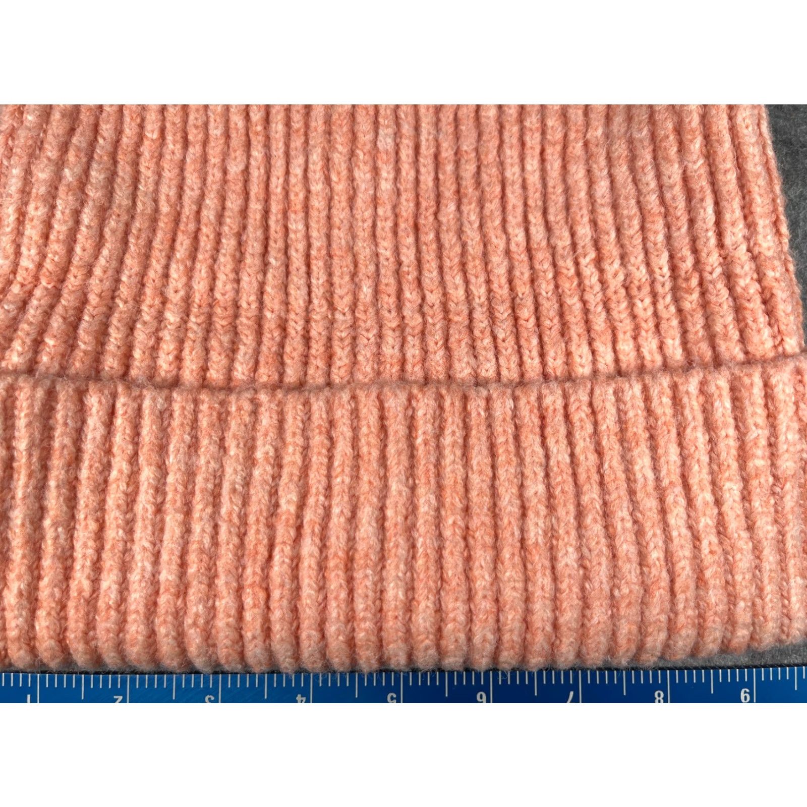 Vintage Universal Thread Beanie Toque Women One Size Pink Polyester Acrylic Knit Ski Hat/Cap Beanie Womens Winter 90s? Size ONE SIZE - 2 Thumbnail