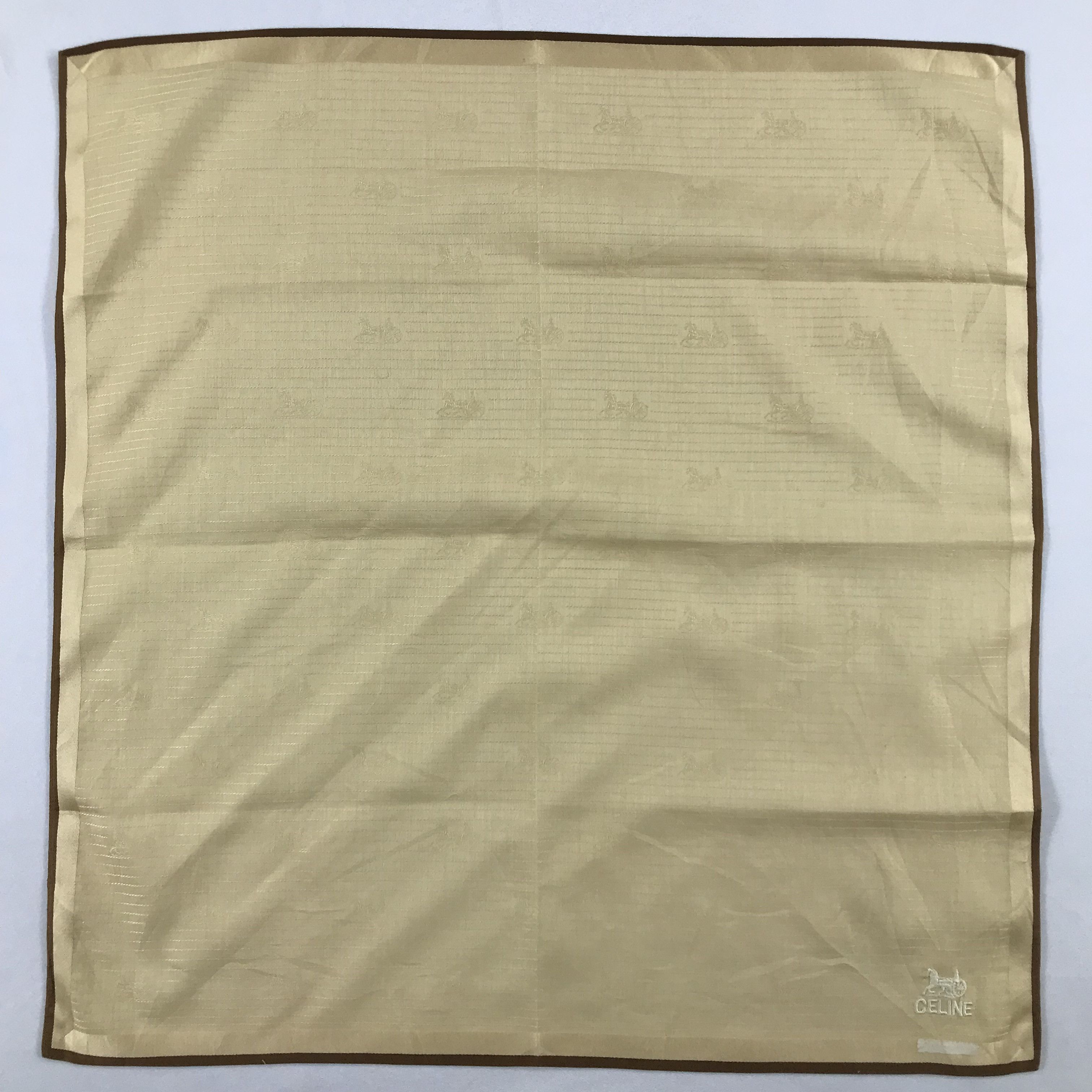 Celine × Vintage Celine Bandana / Handkerchief / Neckerchief - S2480 Size ONE SIZE - 1 Thumbnail