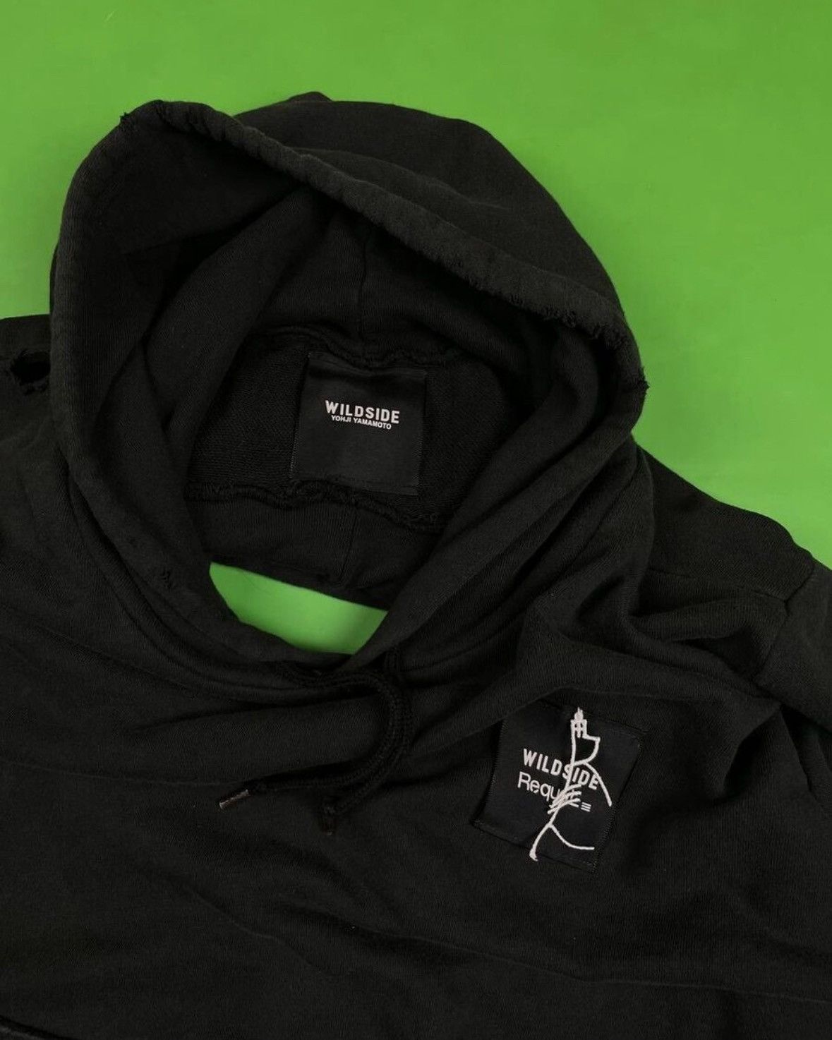 Yohji Yamamoto YOHJI YAMAMOTO x RequaL Wildside Deconstructed Hoodie Size US L / EU 52-54 / 3 - 16 Thumbnail