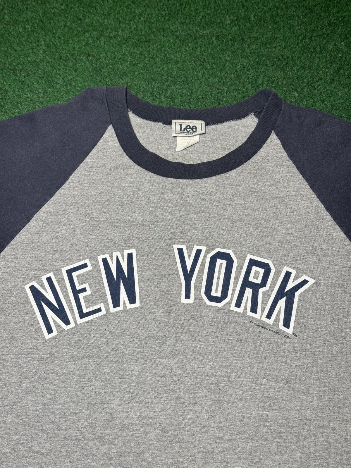 Lee New York Yankees 1/2 Sleeve Vintage Baseball XL T Shirt Size US XL / EU 56 / 4 - 2 Thumbnail
