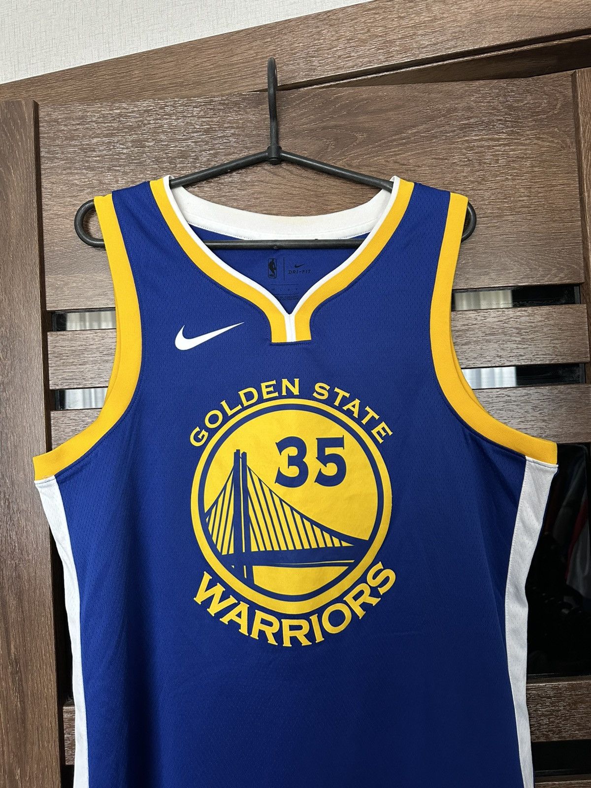 Nike Nike Golden State Warriors Durant NBA Jersey Size US L / EU 52-54 / 3 - 3 Thumbnail