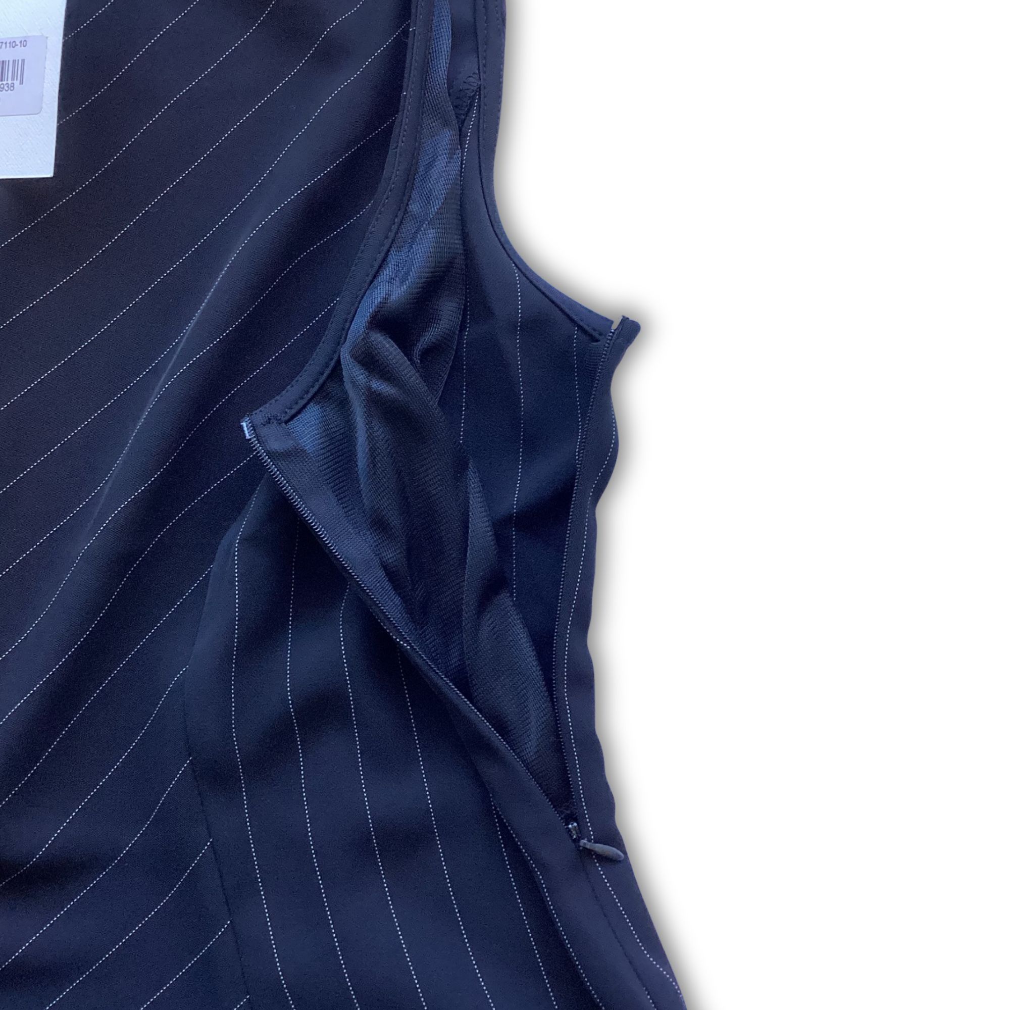 Other A.Marsi Italian-Made Womens Tunic Blouse Size XL Navy Pinstr Size XL / US 12-14 / IT 48-50 - 5 Thumbnail