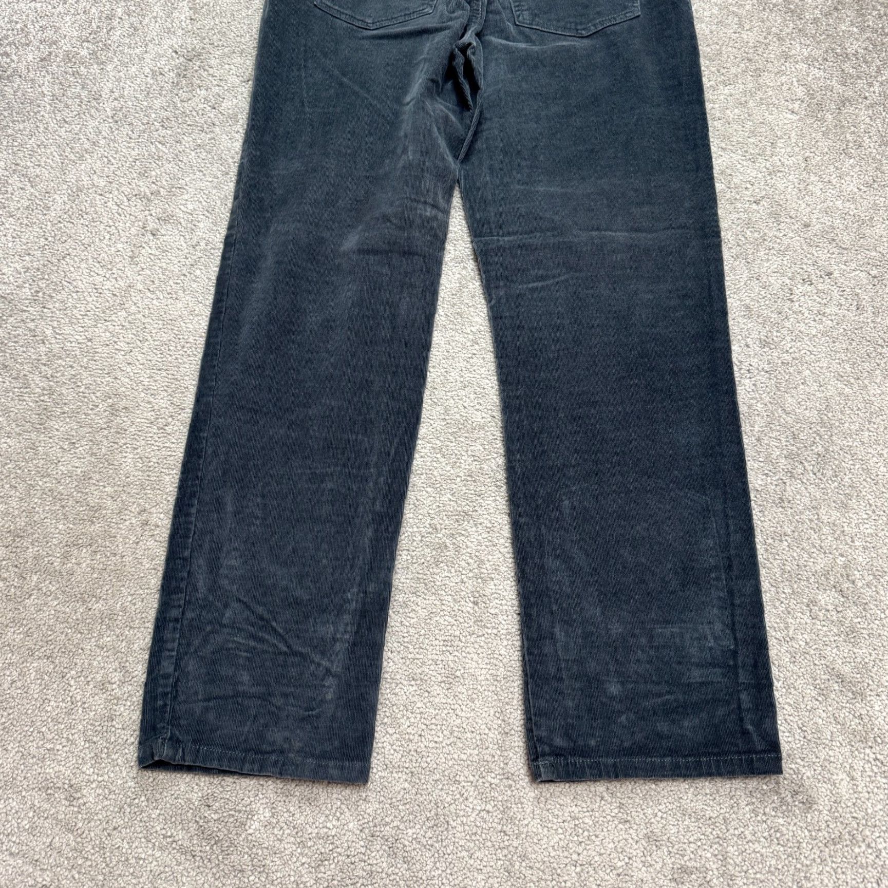 Gloria Vanderbilt Gloria Vanderbilt Amanda Corduroy Straight Leg Pants Womens 6 Short Nay Blue Size 28" / US 6 / IT 42 - 3 Thumbnail