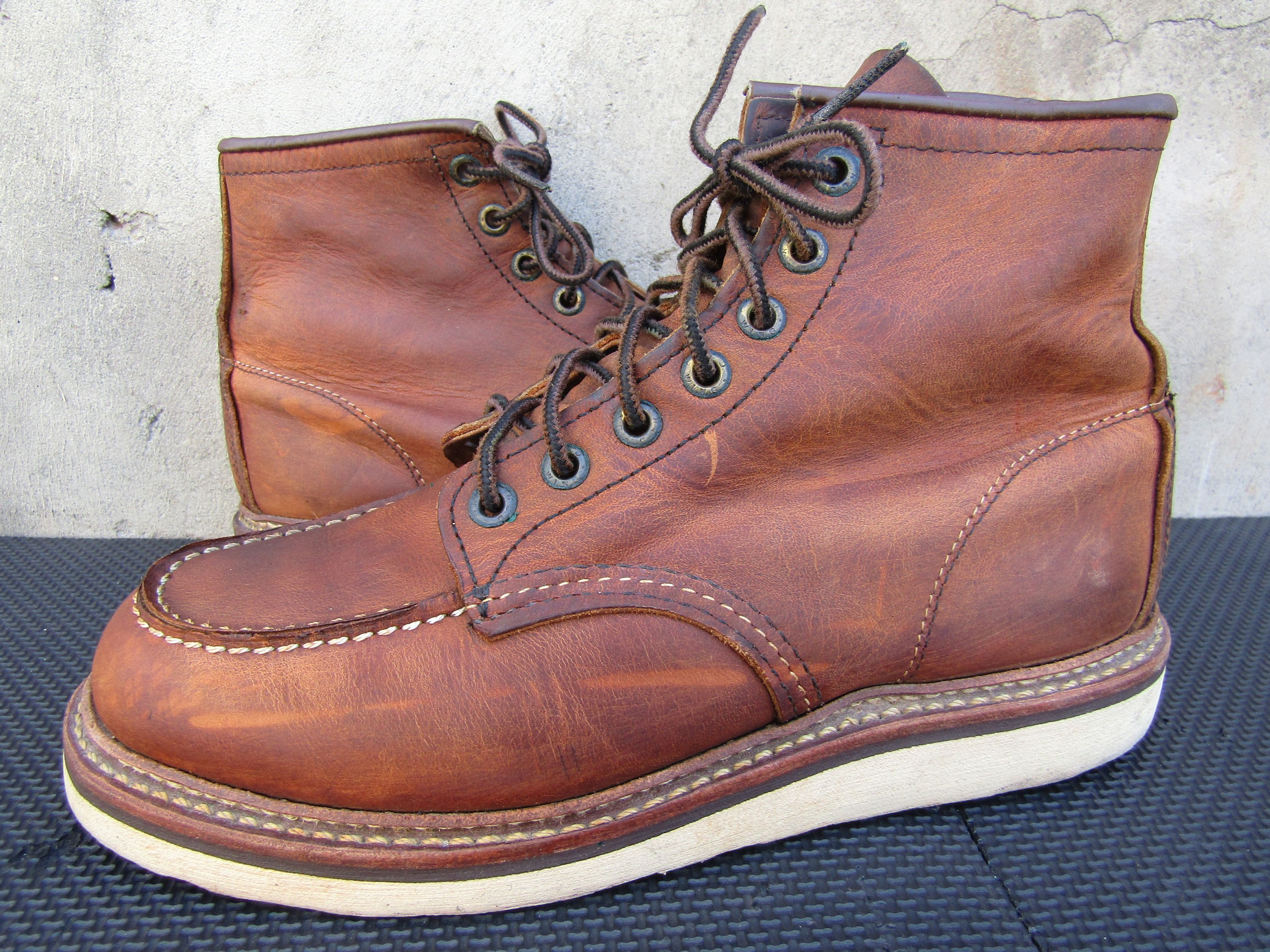 Red Wing Red Wing 1907 Heritage Classic Moc Rough & Tough 6” Leather Size US 7 / EU 40 - 1 Thumbnail