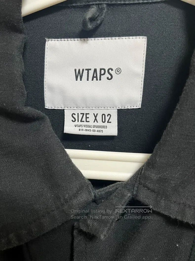 Wtaps Wtaps Military uniform four-pocket shirt Size US M / EU 48-50 / 2 - 2 Thumbnail