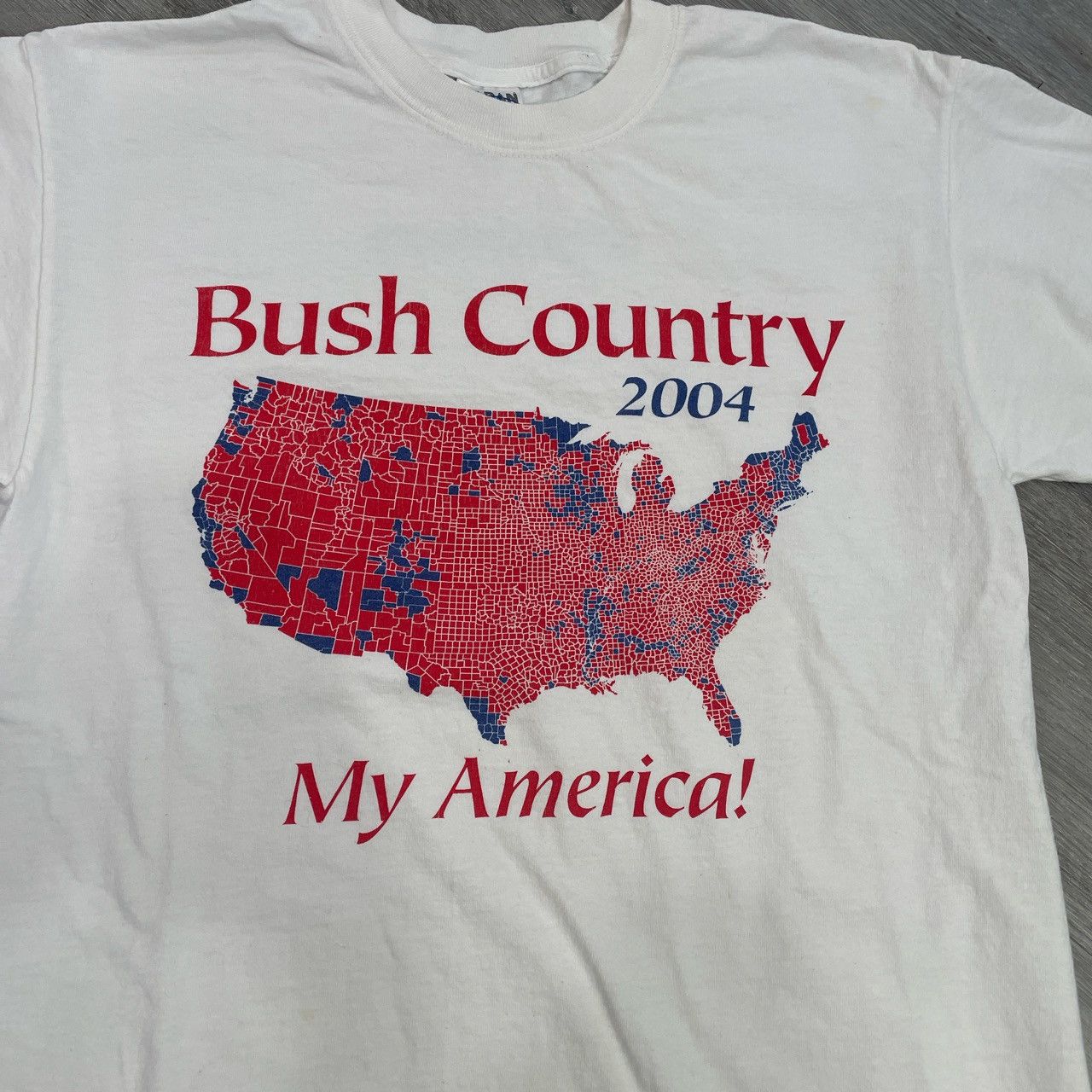 America 2004 Bush Country My America Politics Shirt Size US M / EU 48-50 / 2 - 4 Thumbnail