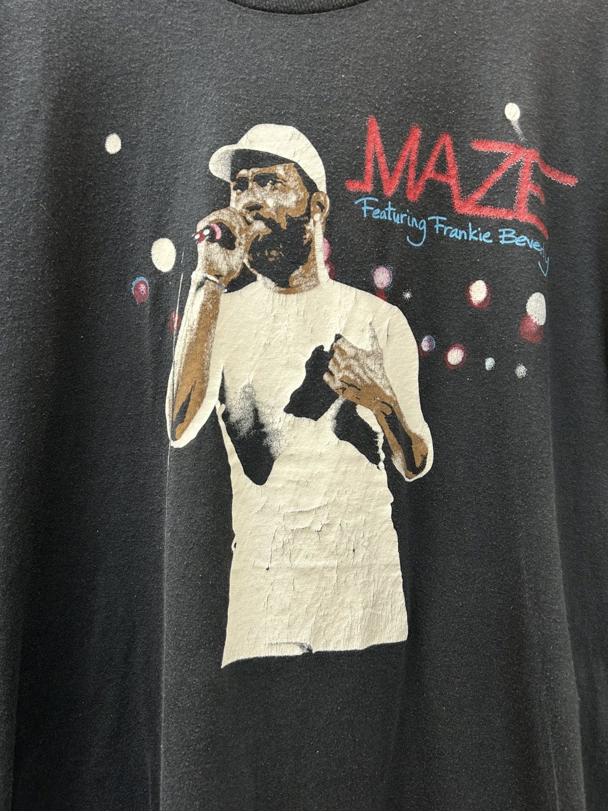 Band Tees Maze Featuring Frankie Beverley 80’ Size US L / EU 52-54 / 3 - 2 Thumbnail