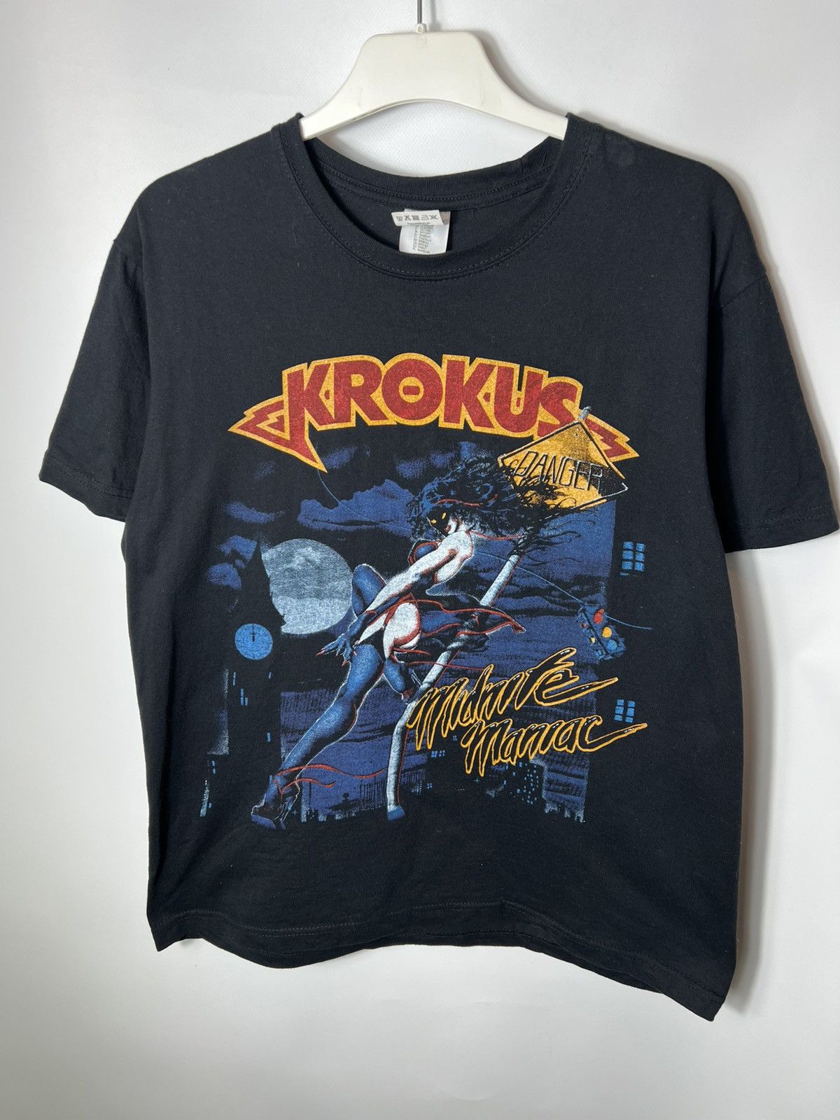 Band Tees KROKUS BAND MIDNITE MANIAC SHIRT HEAVY METAL ROCK T-shirt Size US M / EU 48-50 / 2 - 1 Thumbnail