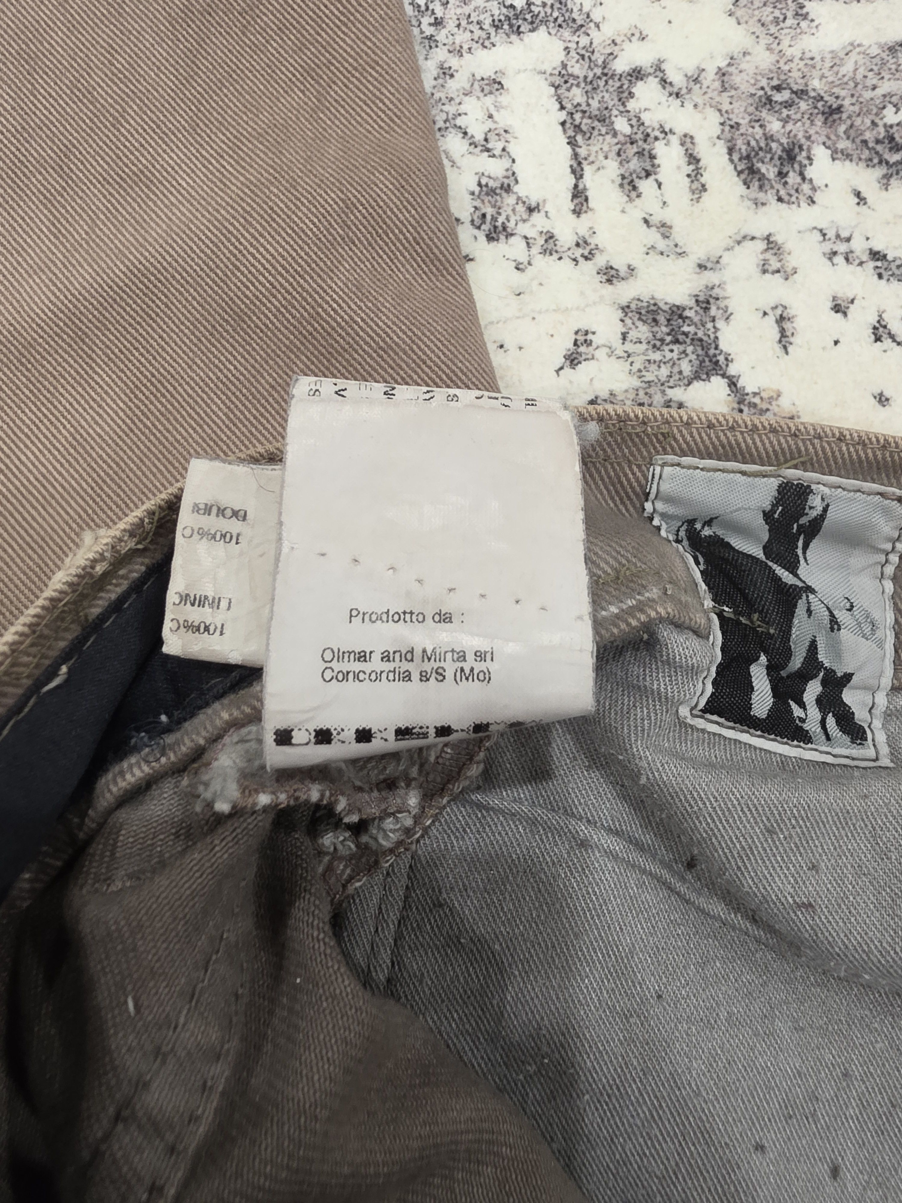 Rick Owens Extremely Rare FW07 EXPLODER Dark Dust Detroit Cut Size US 30 / EU 46 - 6 Thumbnail