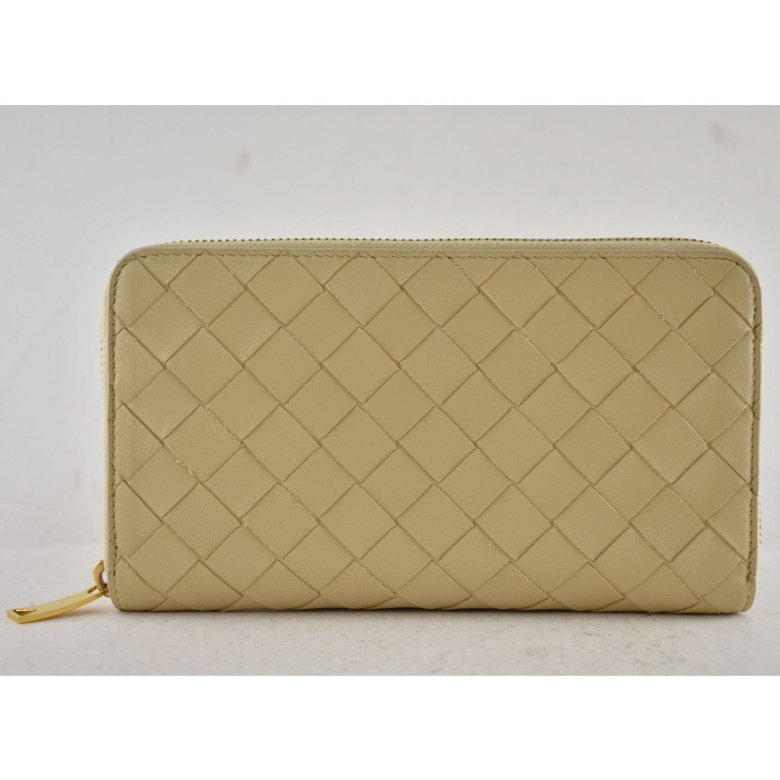 Bottega Veneta Bottega Veneta Intrecciato Leather Porridge Zip Wallet Size ONE SIZE - 2 Thumbnail