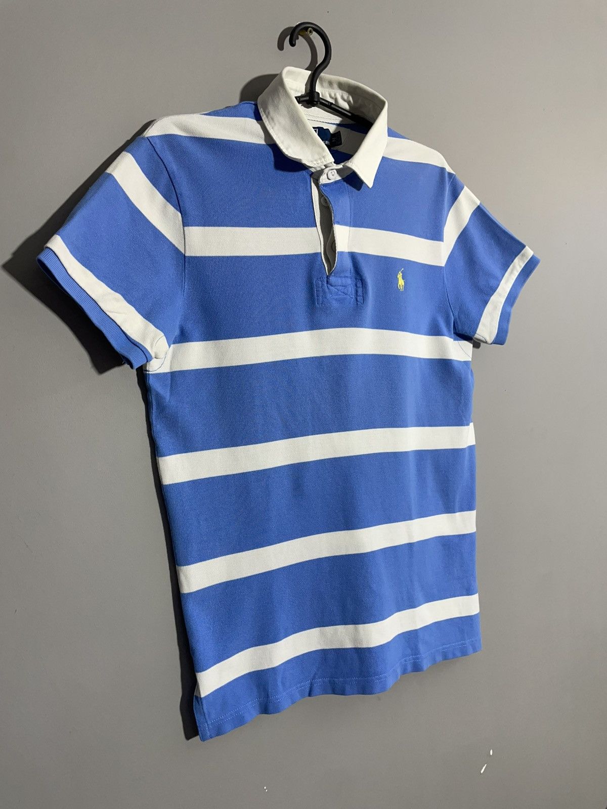 Polo Ralph Lauren Vintage Polo Ralph Lauren Stripped Polo Tshirt size M Size US M / EU 48-50 / 2 - 2 Thumbnail