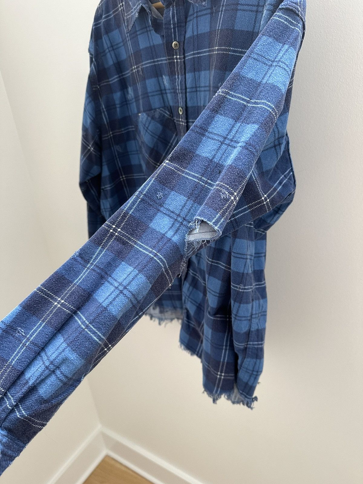 Unused Damaged check shirt Size US L / EU 52-54 / 3 - 4 Thumbnail