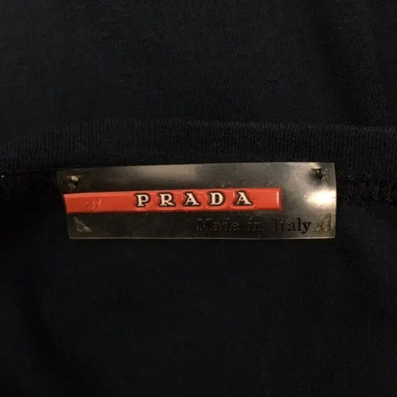 Prada Vtg PRADA LINEA ROSSA Made in Italy Long Sleeve Tee Shirt Size L / US 10 / IT 46 - 6 Thumbnail