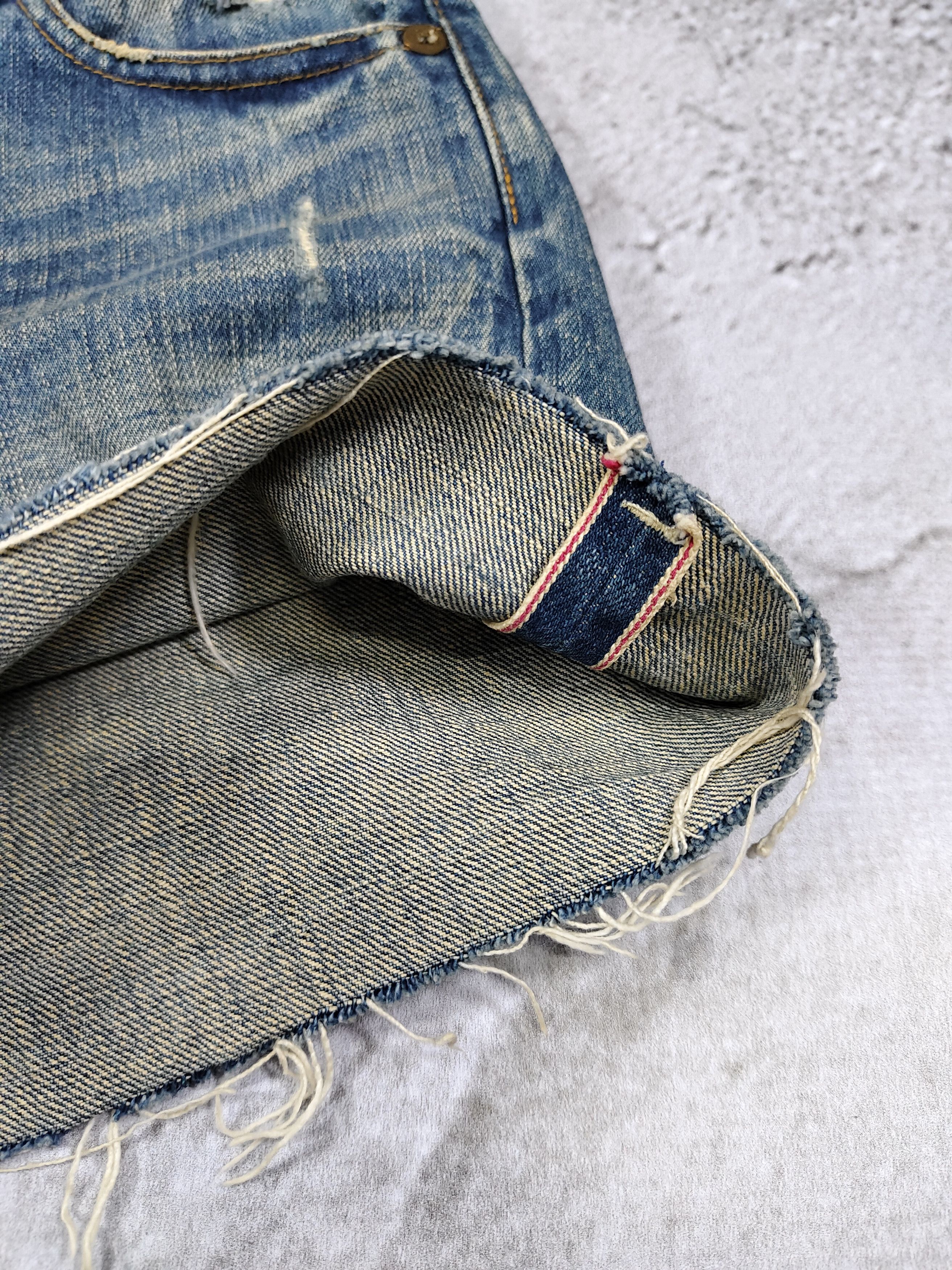 Vivienne Westwood Westwood Outfitters- Punk Grunge Distressed Selvedge Shorts Size 30" / US 8 / IT 44 - 5 Thumbnail