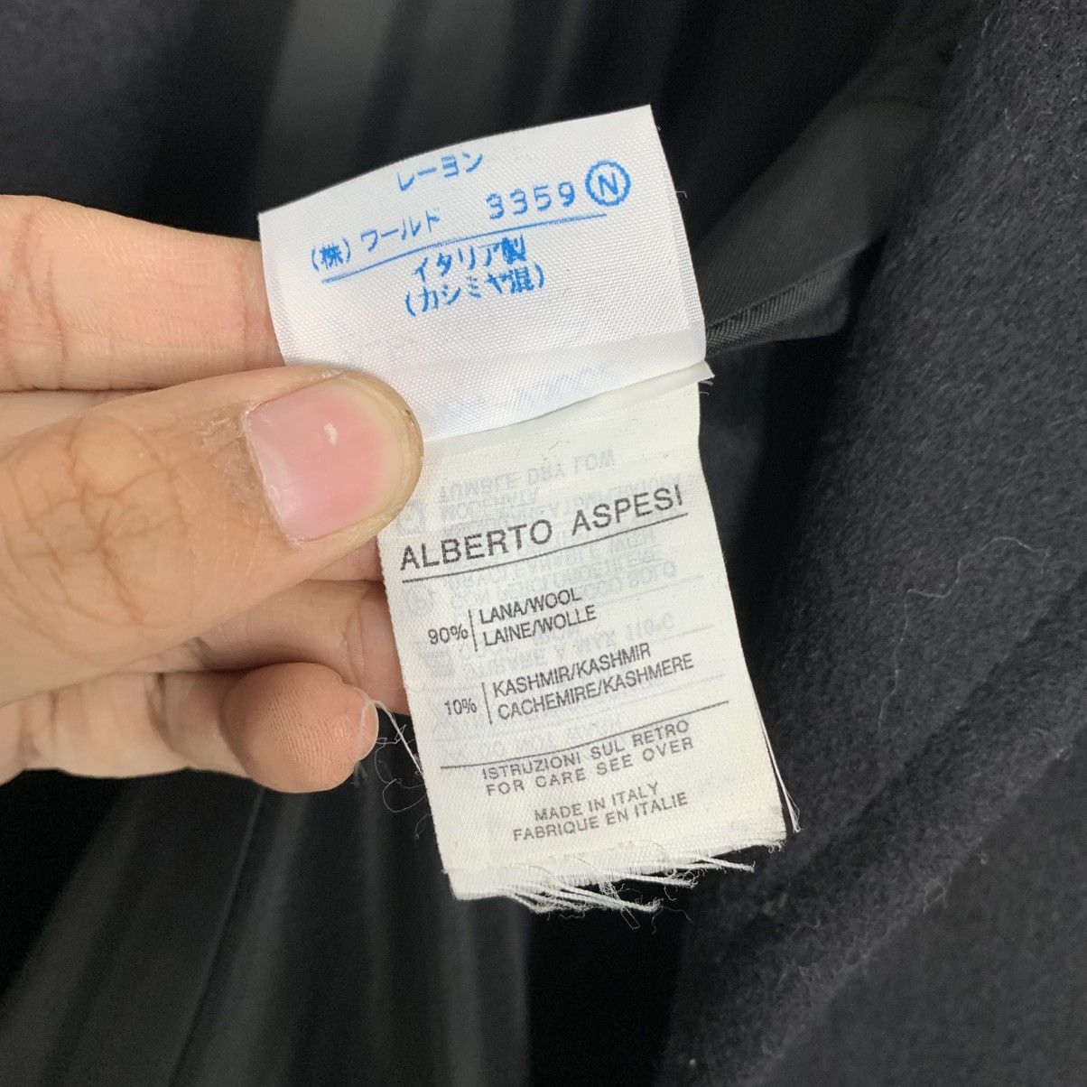 Aspesi Aspesi Blu Wool Coat Size S / US 4 / IT 40 - 18 Thumbnail