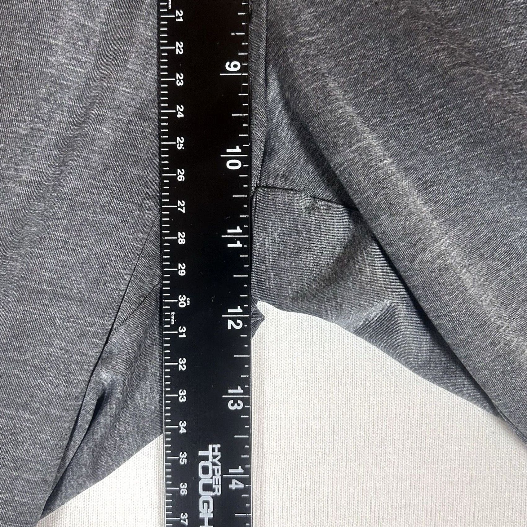 Nike Nike Dri-Fit Womens Capri Leggings Size M Gray Crop Pants Gym Run Yoga Size 32" / US 10 / IT 46 - 7 Thumbnail