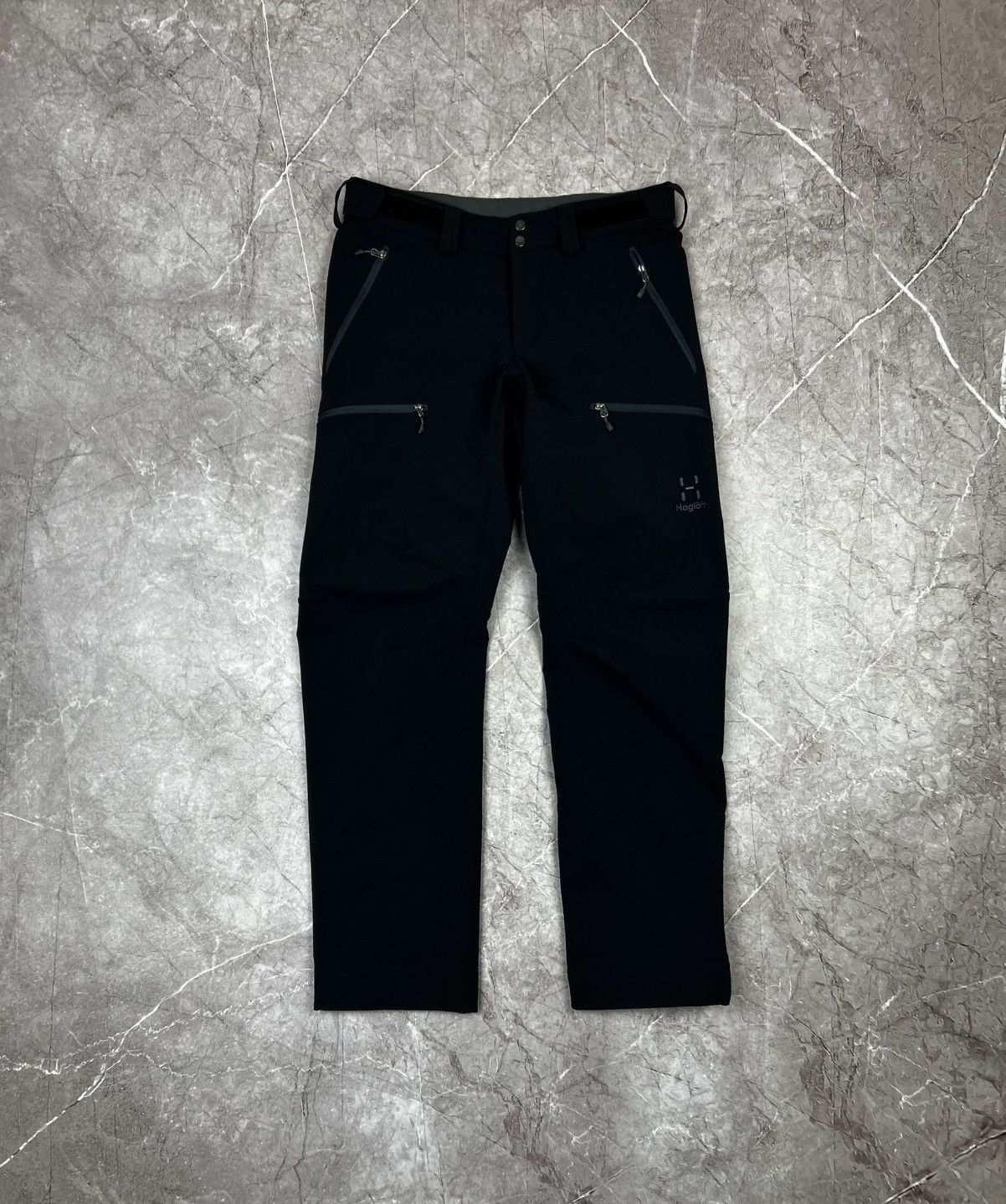 Haglofs Haglofs Black Softshell Tech Ourdoor Pants Size US 30 / EU 46 - 3 Thumbnail