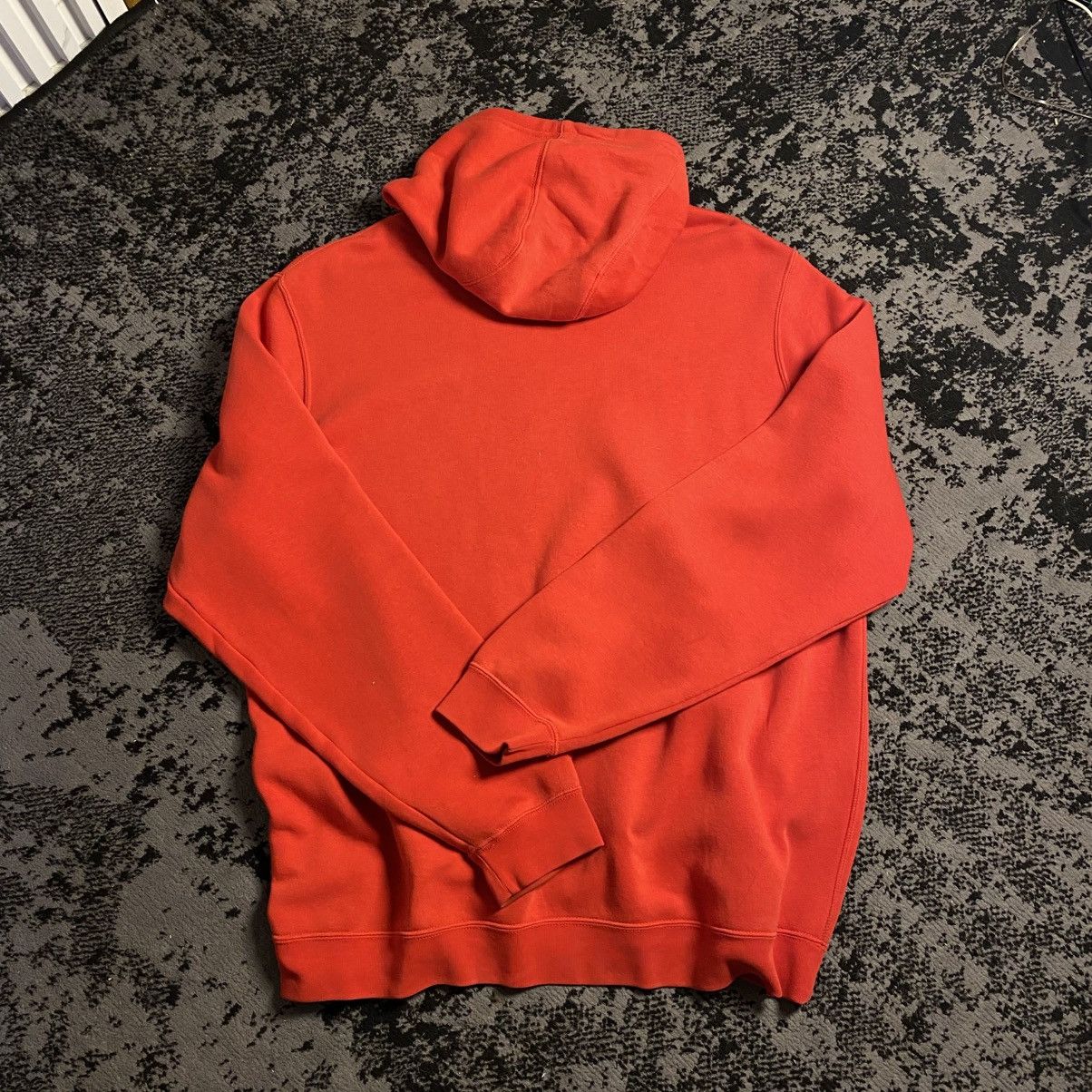 Nike Red Small Logo Hoodie 🔥