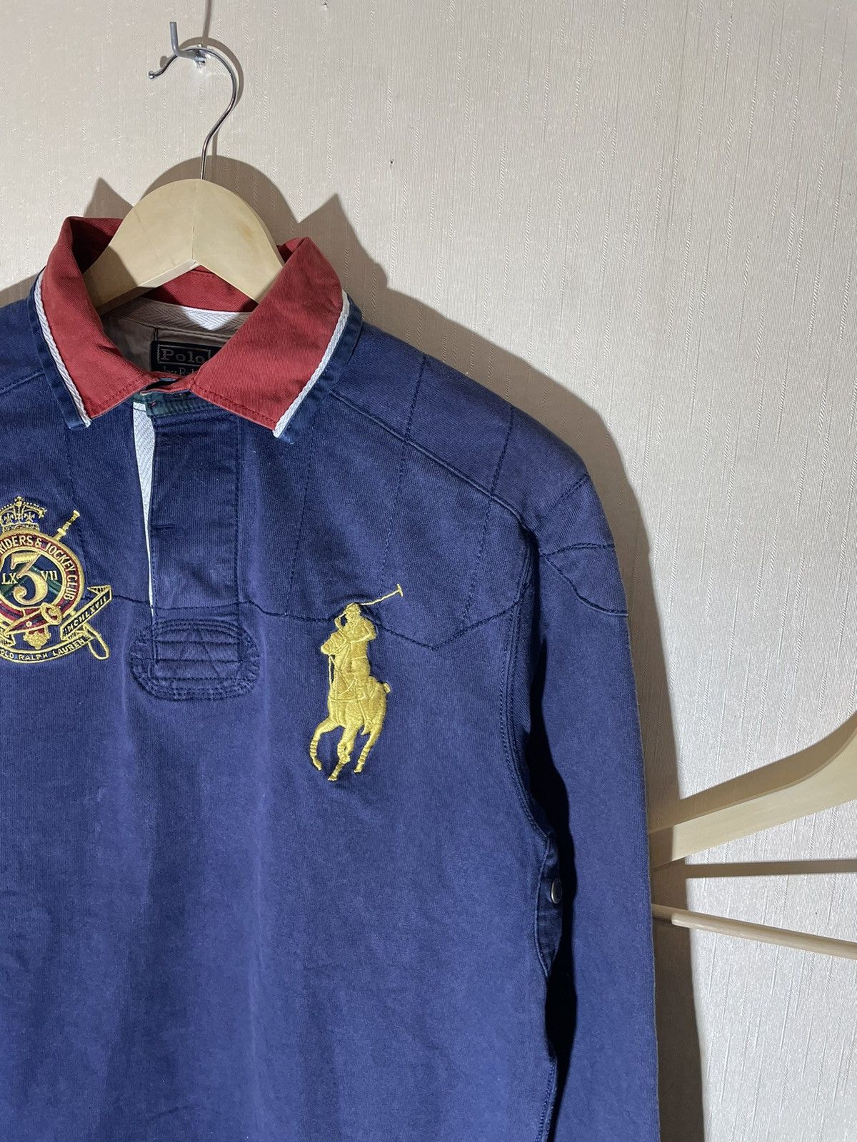 Polo Ralph Lauren × Rugby Ralph Lauren × Vintage Polo Ralph Lauren vintage rugby jersey 90s Size US M / EU 48-50 / 2 - 2 Thumbnail