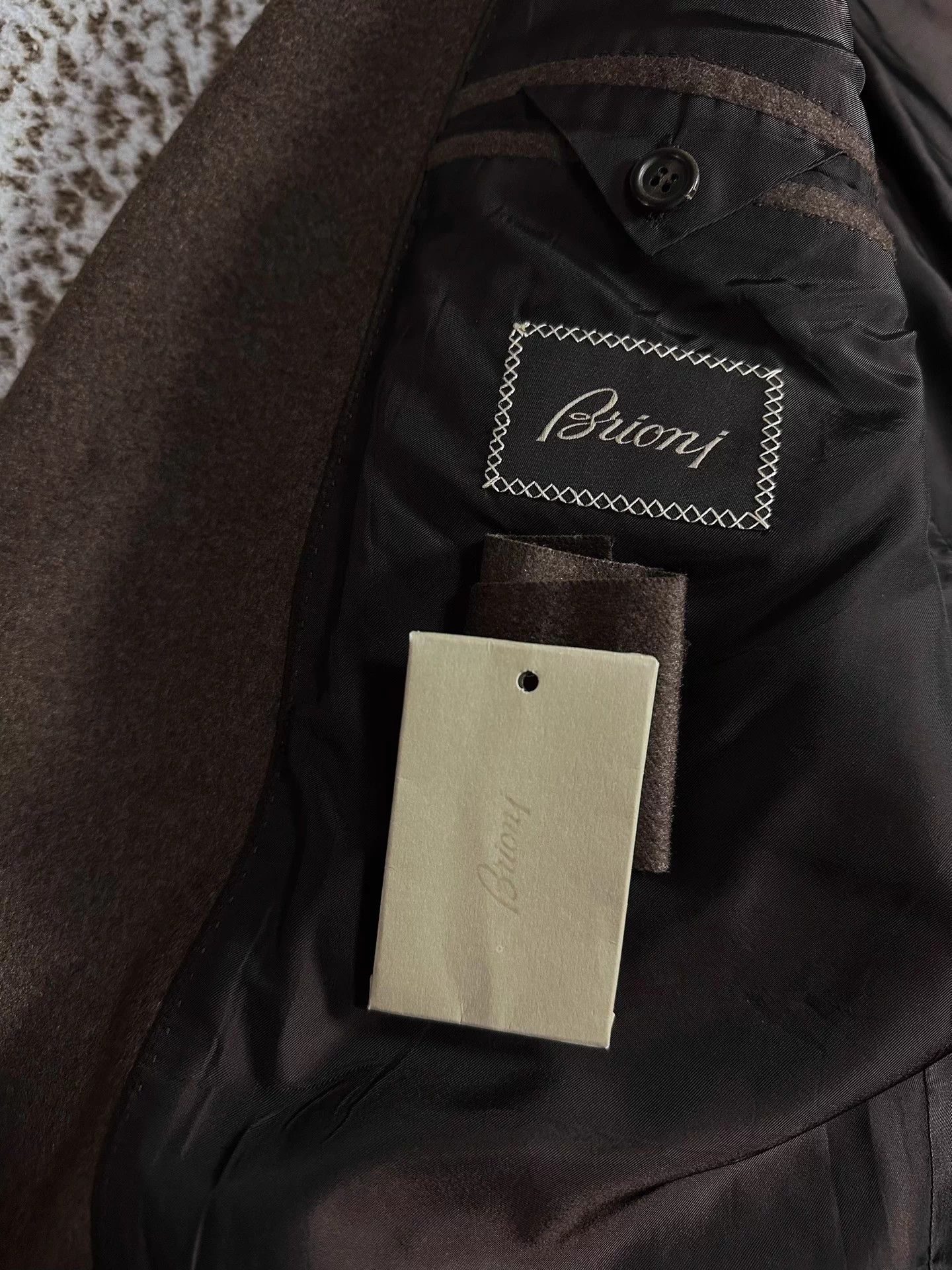 Brioni Brioni 100% Cashmere Brushed Overcoat 116/98cm New Size L / US 10 / IT 46 - 4 Thumbnail