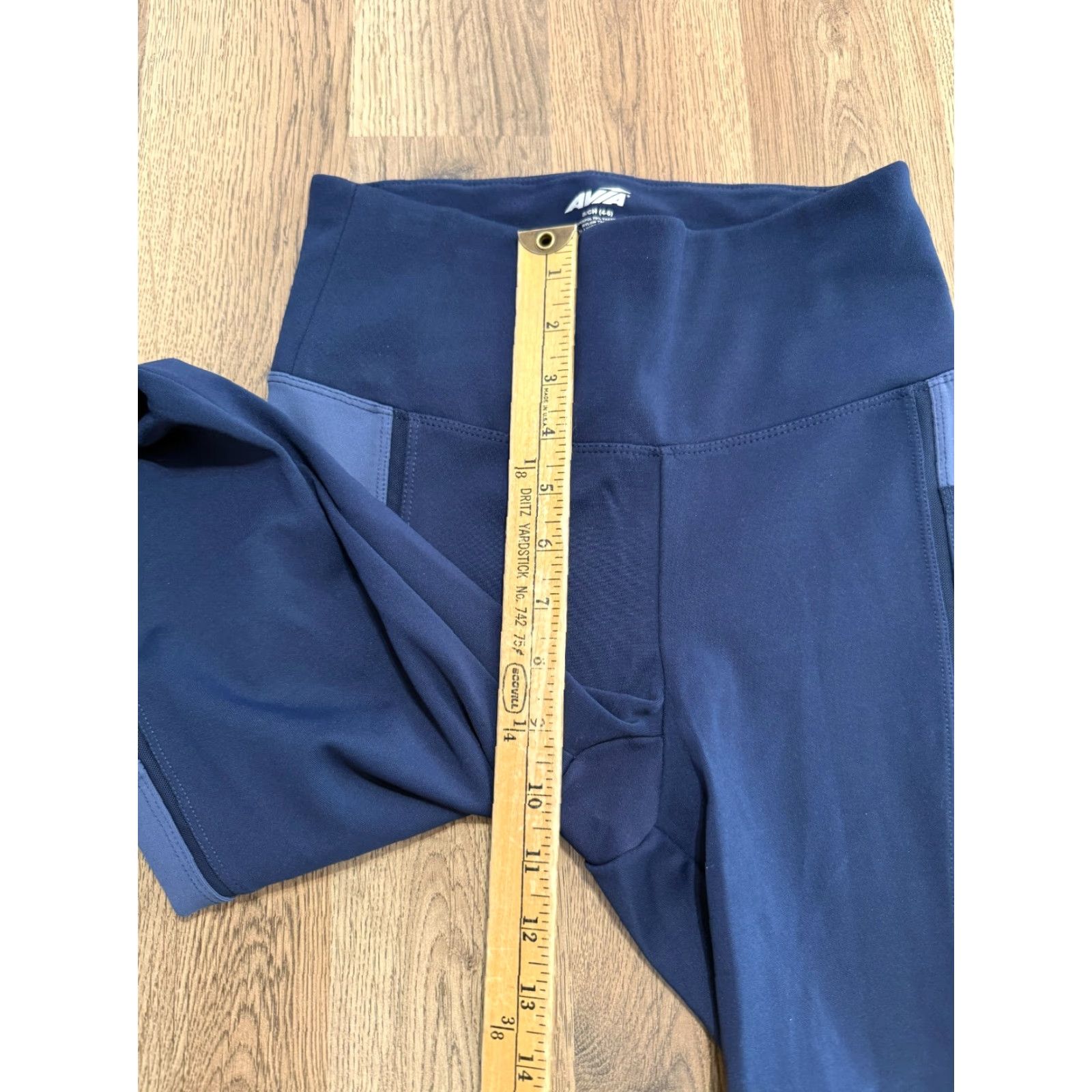 Avia AVIA Pants Women's Small Blue Gray Leggings Pull On Athletic Wear Size 28" / US 6 / IT 42 - 6 Thumbnail