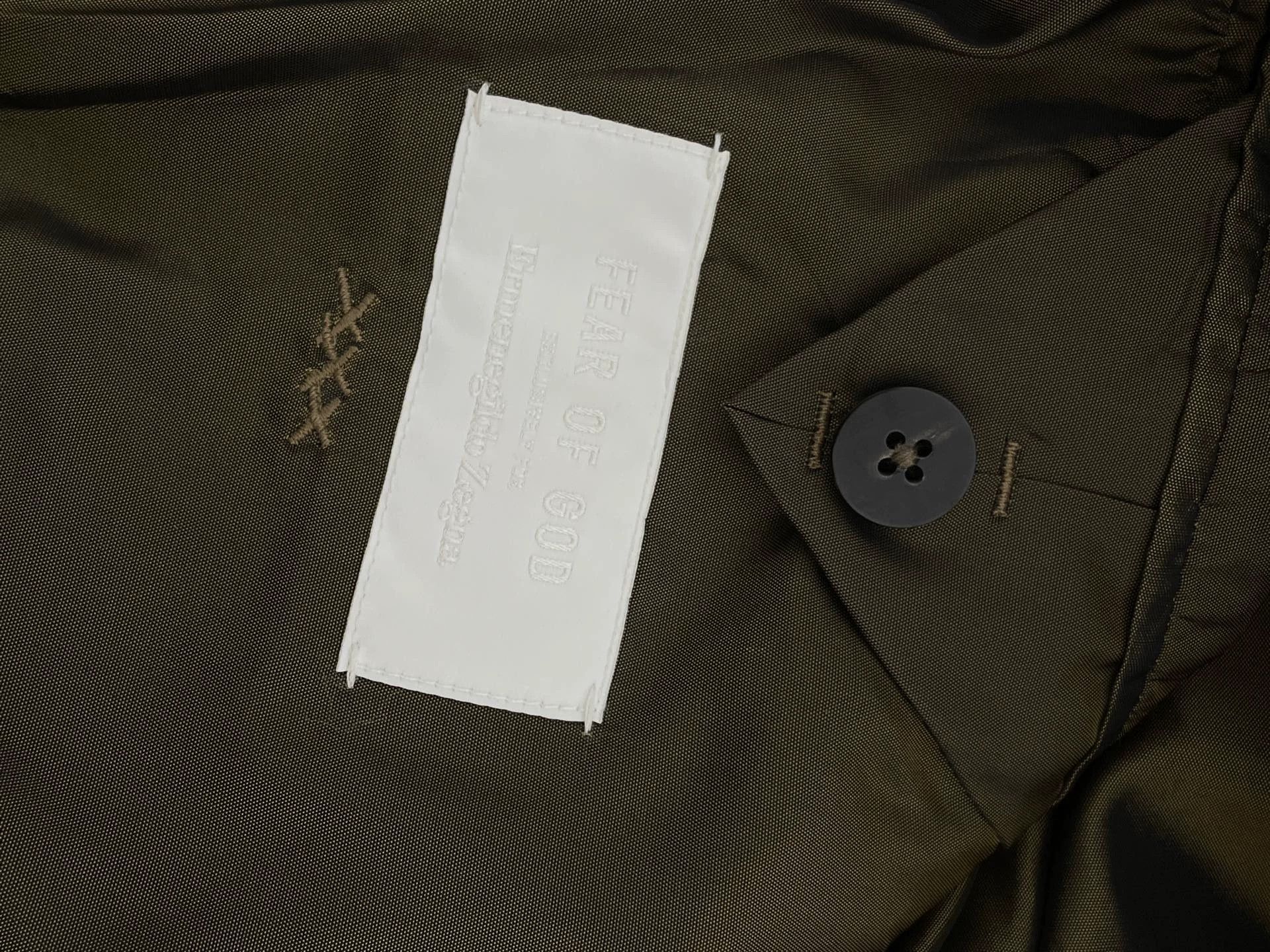 Fear of God Zegna x Fear of God Coaches Jacket NWT Size 50 Size US M / EU 48-50 / 2 - 3 Thumbnail