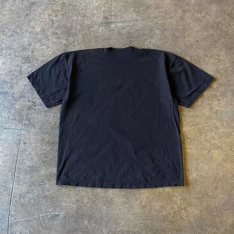 Vintage Black retro guava print cotton t-shirt Size US M / EU 48-50 / 2 - 2 Thumbnail