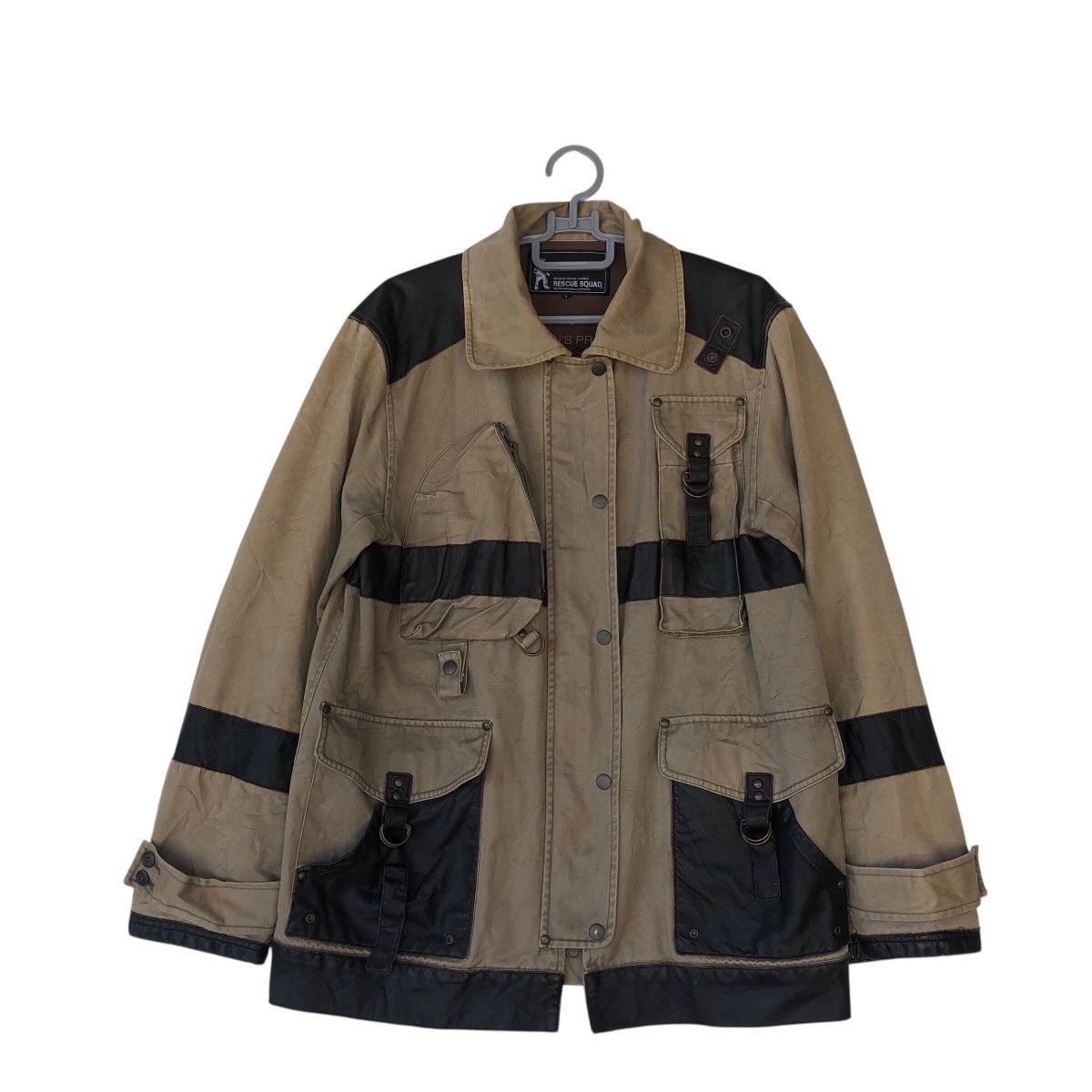 Japanese Brand JAPAN Rescue Squard Multipocket Jacket Size US L / EU 52-54 / 3 - 1 Thumbnail