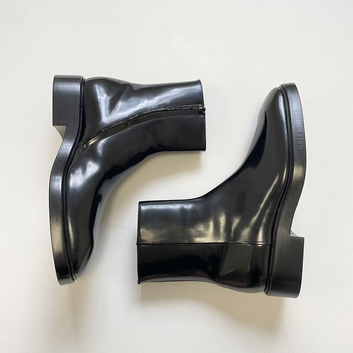 Balenciaga Black Leather ‘LED Curve’ Light Up Boots Size US 9 / EU 42 - 16 Thumbnail