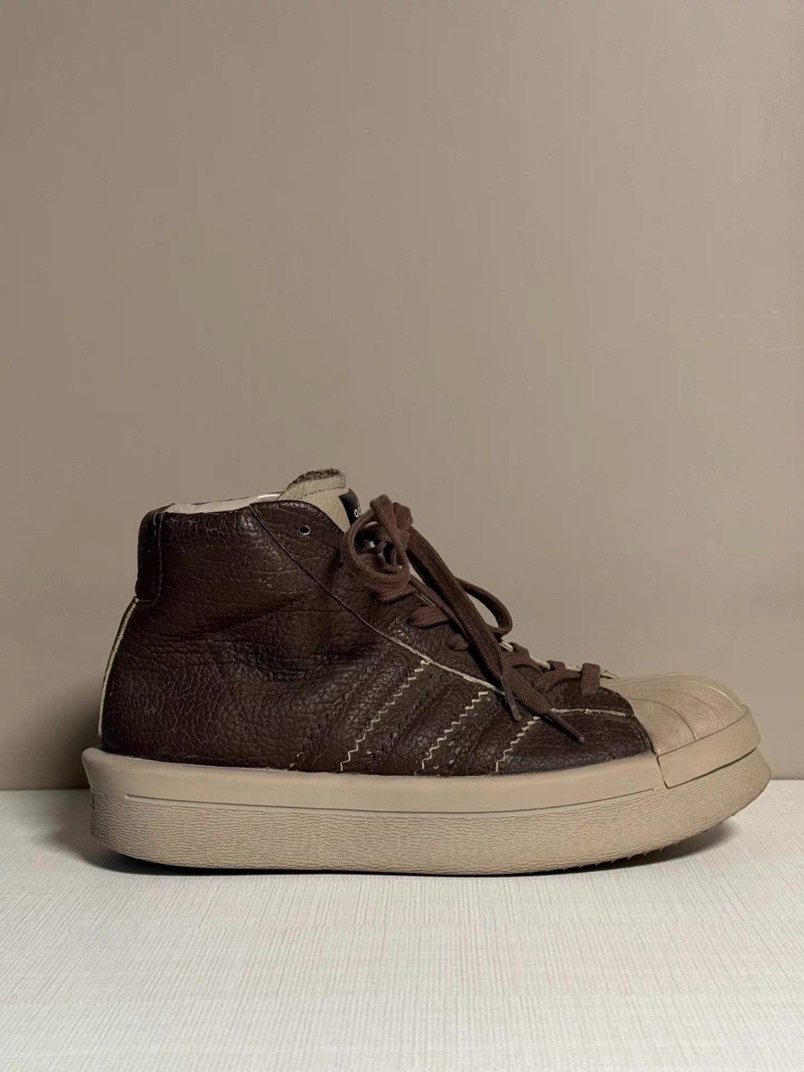 Adidas × Rick Owens Sz 7.5 Rick Owens x Adidas Shell Front Sneaker Mojos918918 Size US 7.5 / EU 40-41 - 5 Thumbnail