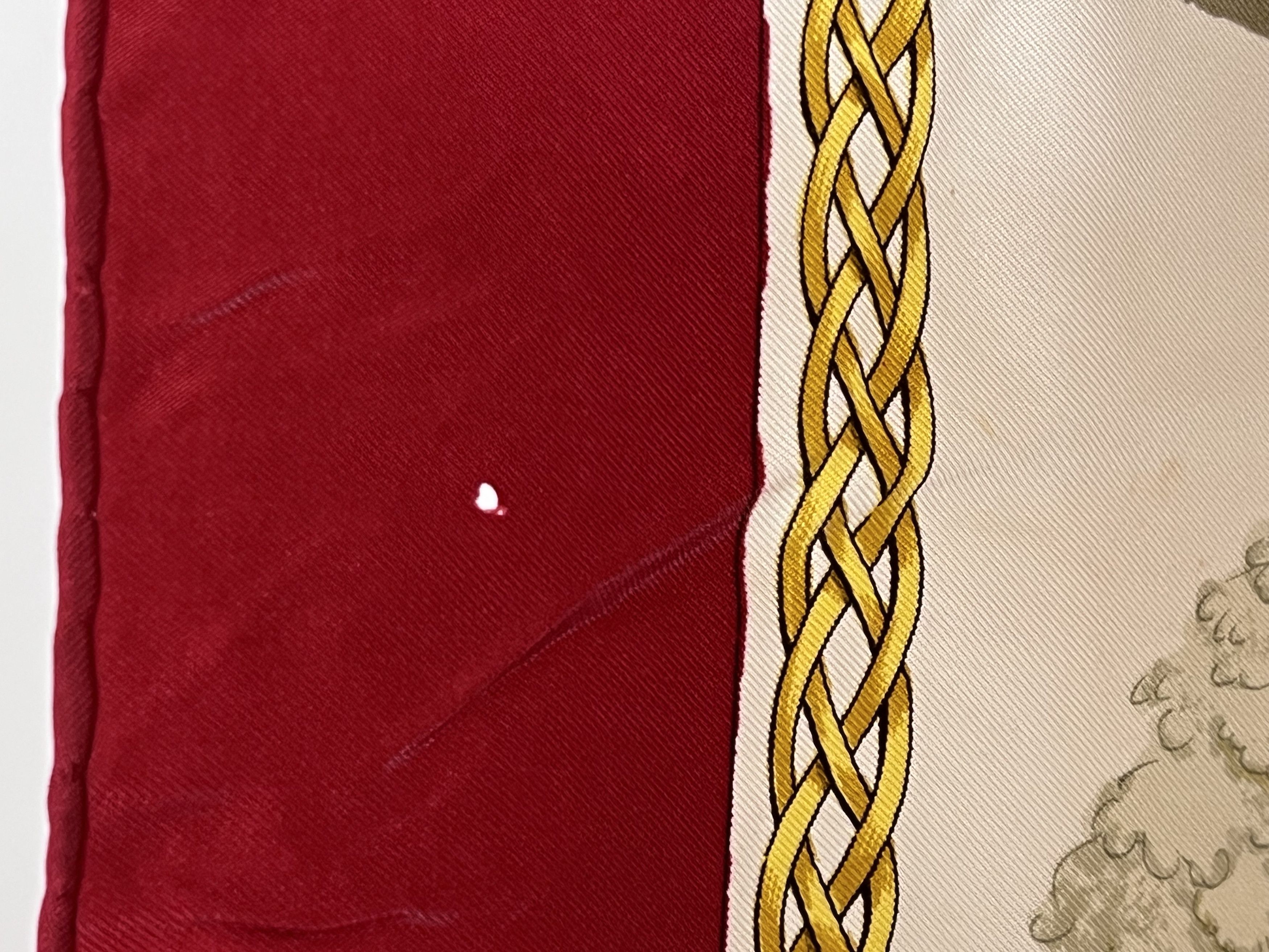 Hermes HERMES SILK SCARF LES ROBES CARRE PHILIPPE LEDOUX HAND ROLL Size ONE SIZE - 11 Thumbnail