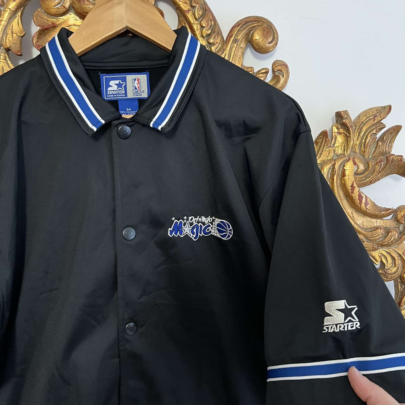 NBA × Starter × Vintage Vintage Starter Orlando Magic Shirt NBA Jersey USA 90s Sz M Size US M / EU 48-50 / 2 - 3 Thumbnail
