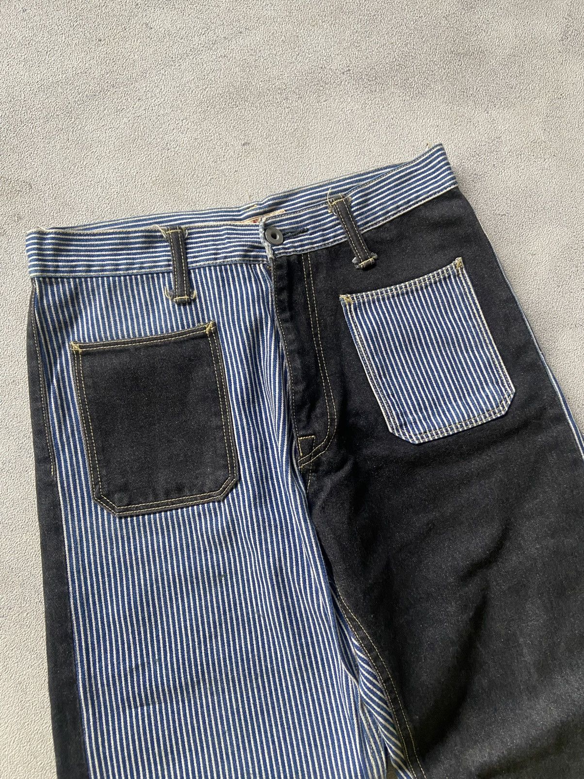 Kapital Kapital Hickory Patchwork Pants Size US 29 - 3 Thumbnail