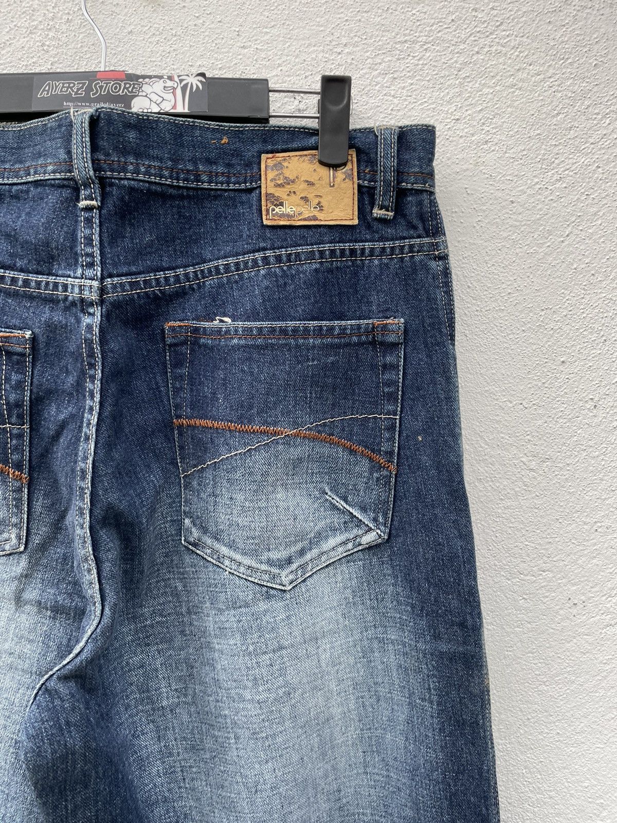 JNCO × Pelle Pelle Vintage Y2K Pelle Pelle Baggy Denim Jeans Size US 35 - 12 Thumbnail