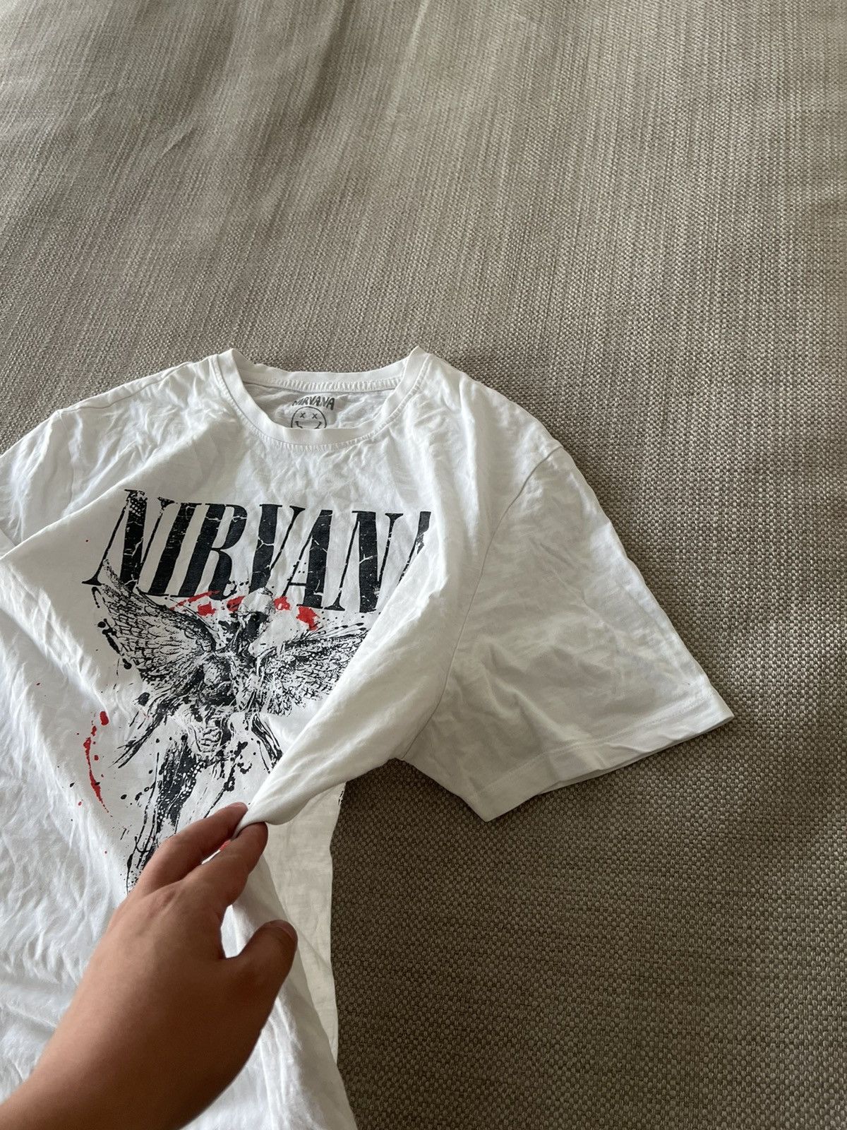 Band Tees × Nirvana 💥💥 Nirvana Band T-Shirt Tee Tour Size US M / EU 48-50 / 2 - 9 Thumbnail