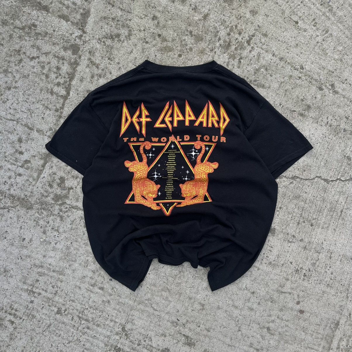 A$AP Rocky Vintage Adult Def Leppard T-shirts Big Logo Band Rock Y2K Size US L / EU 52-54 / 3 - 2 Thumbnail